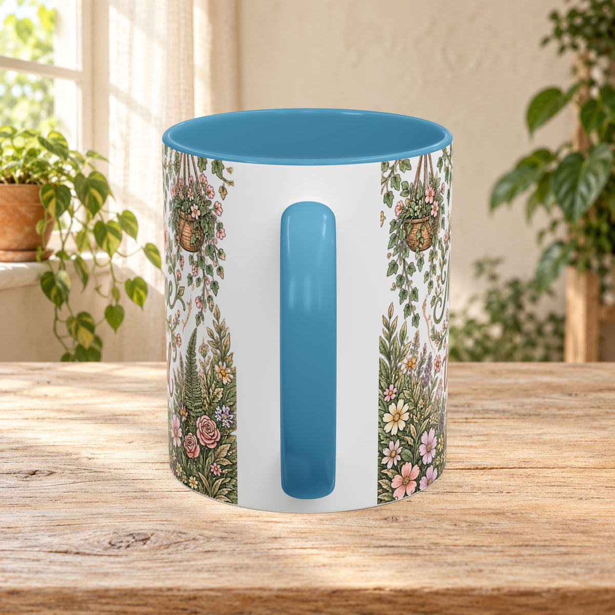 Medicine For The Soul Floral Coffee Mug (11oz or 15oz)