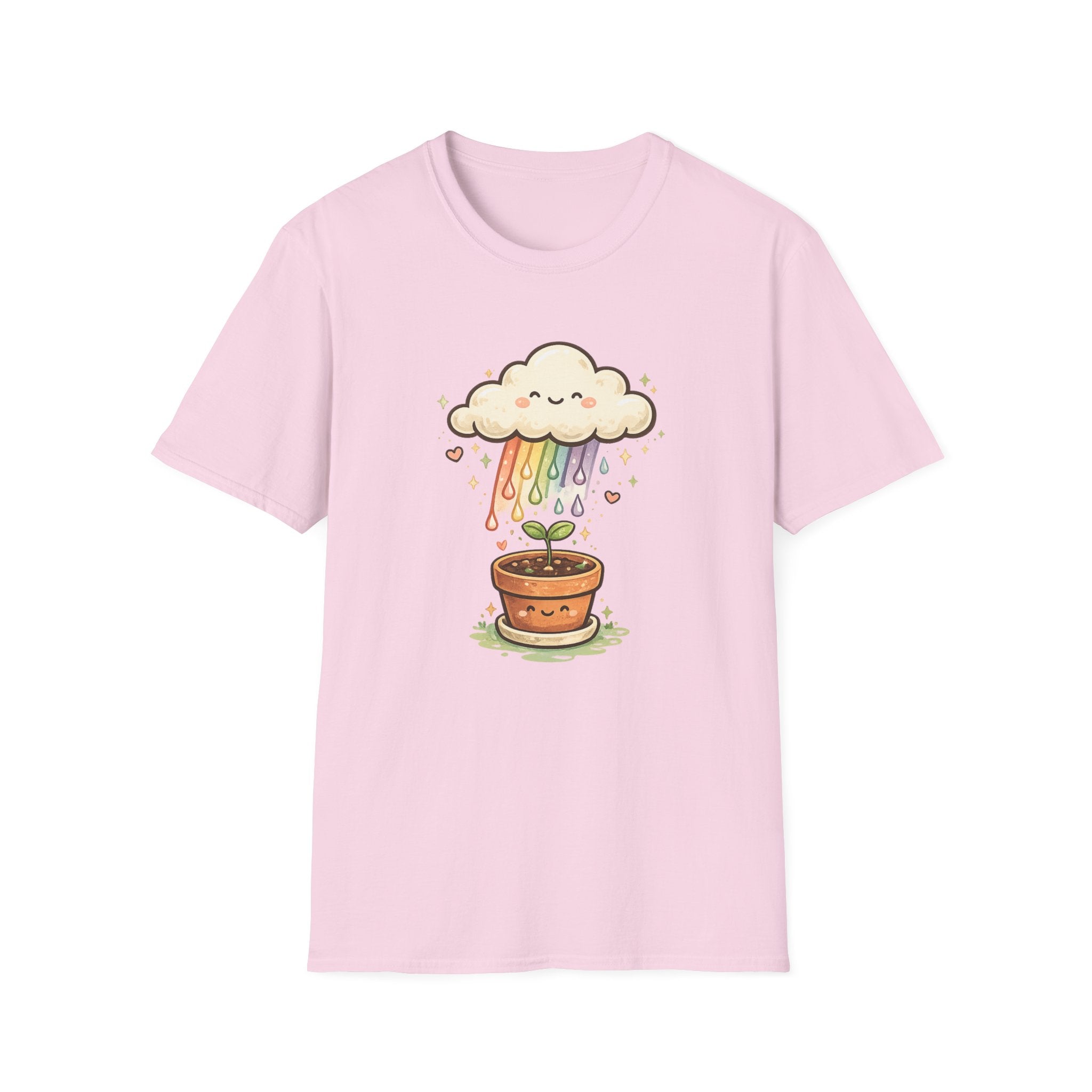 Rainbow Rain Pot C1 T-Shirt