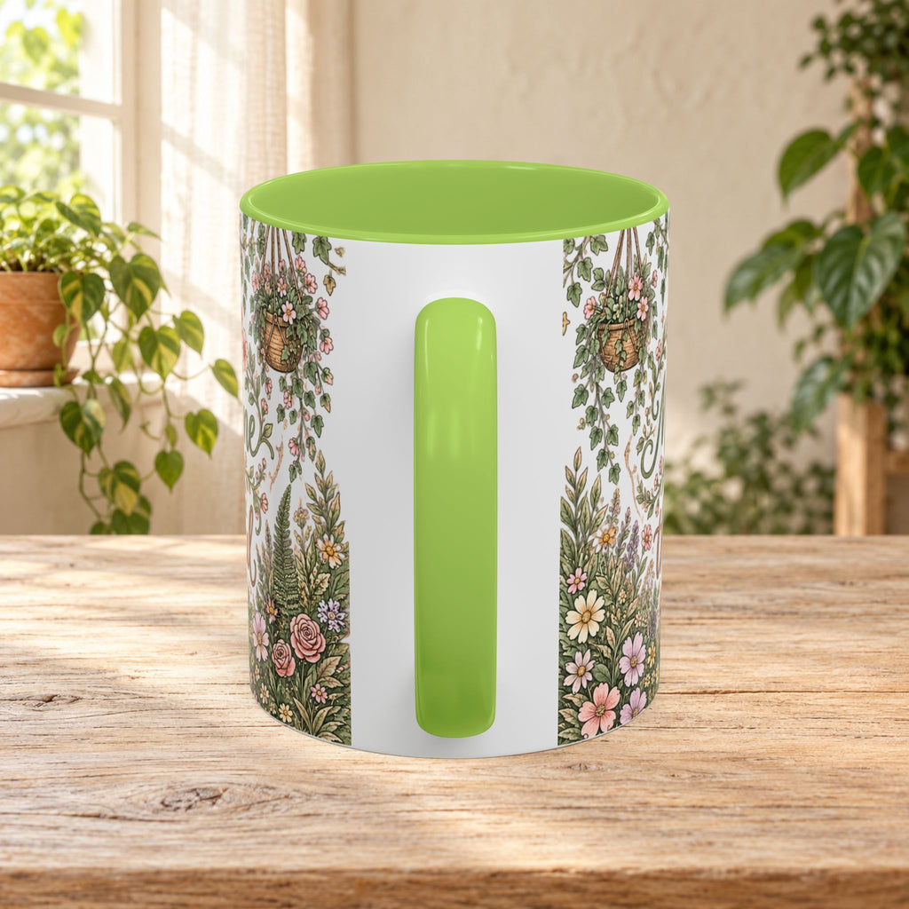 Medicine For The Soul Floral Coffee Mug (11oz or 15oz)