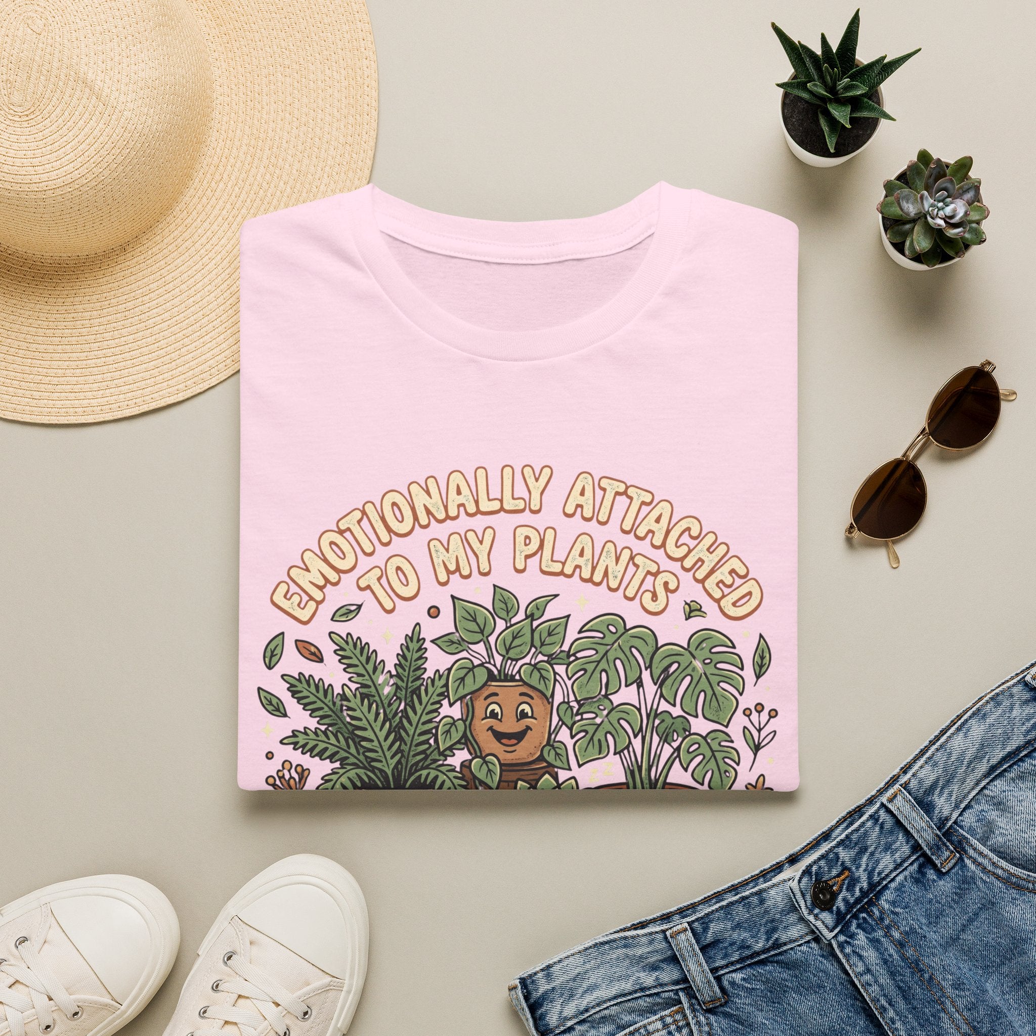 Emotionally Attached to My Plants G1 T-Shirt