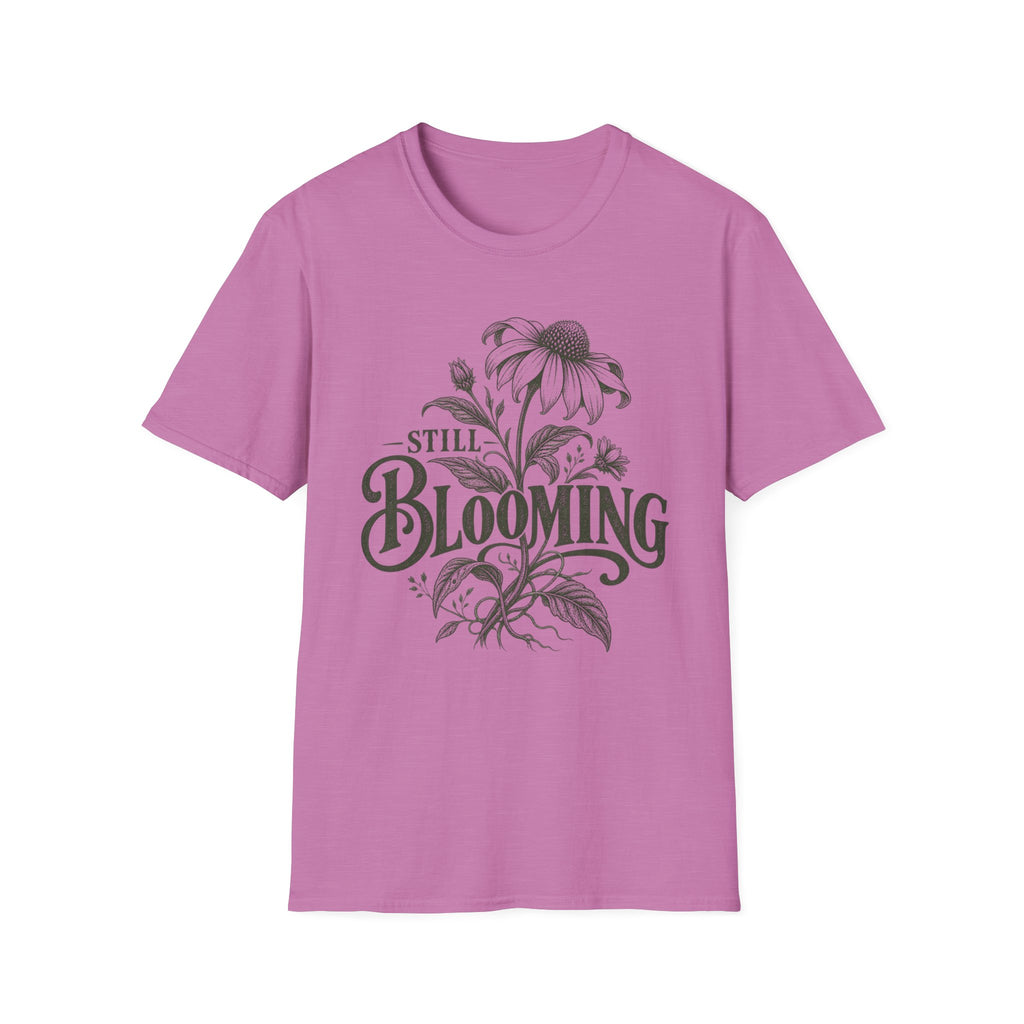 Still Blooming Botanical Emblem C1 T-Shirt