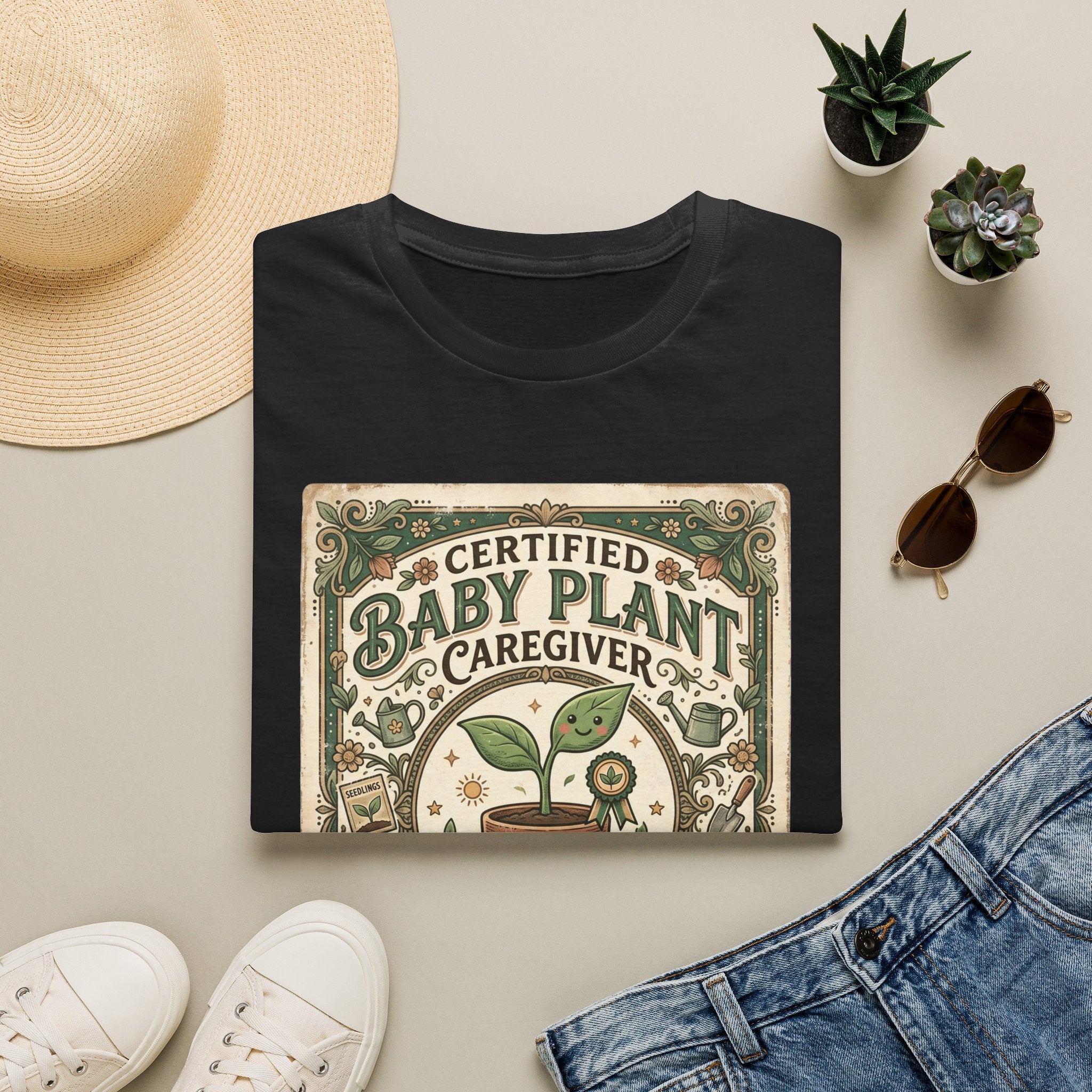 Certified Baby Plant Caregiver G1 T-Shirt