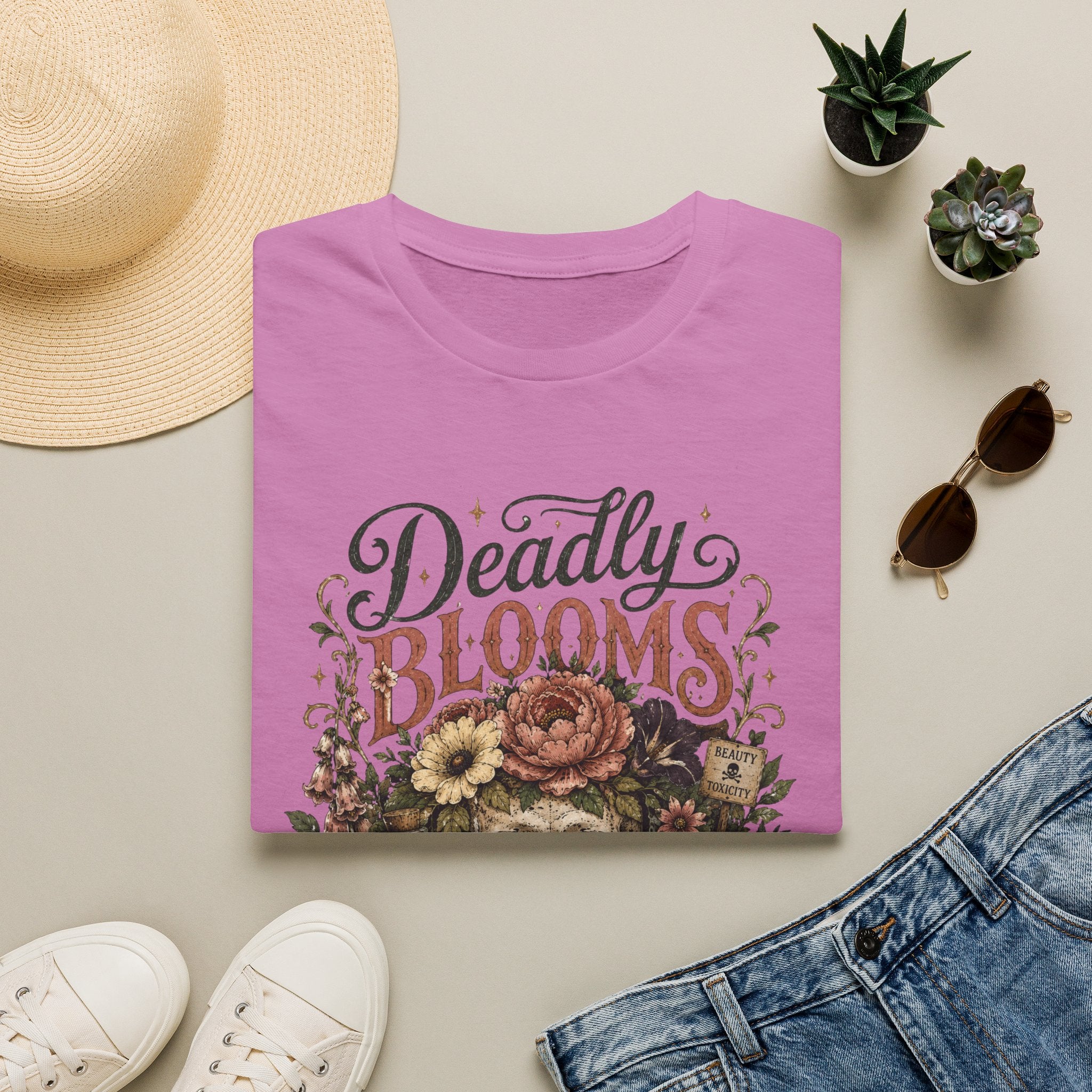 Deadly Blooms Some Beauties Bite Back C1 T-Shirt