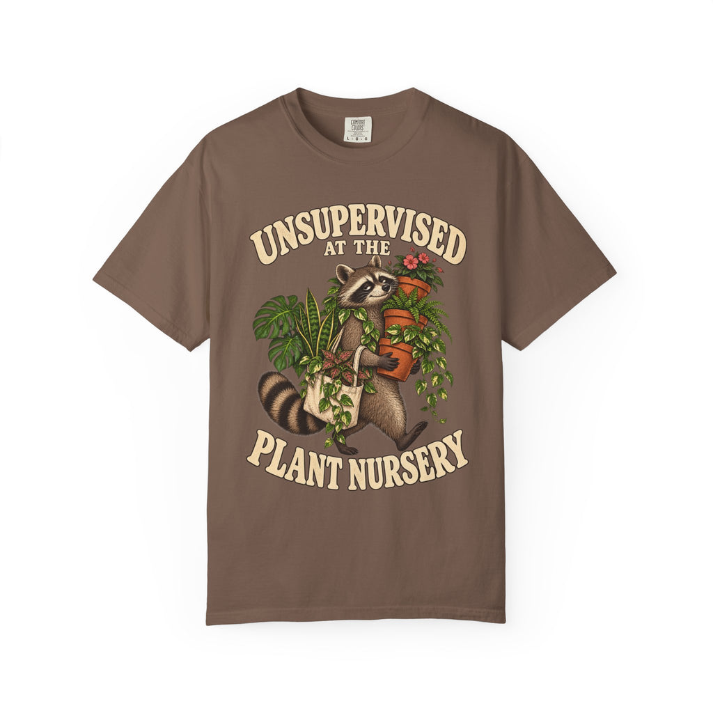 Unsupervised At the Plant Nursery - Premium T-Shirt