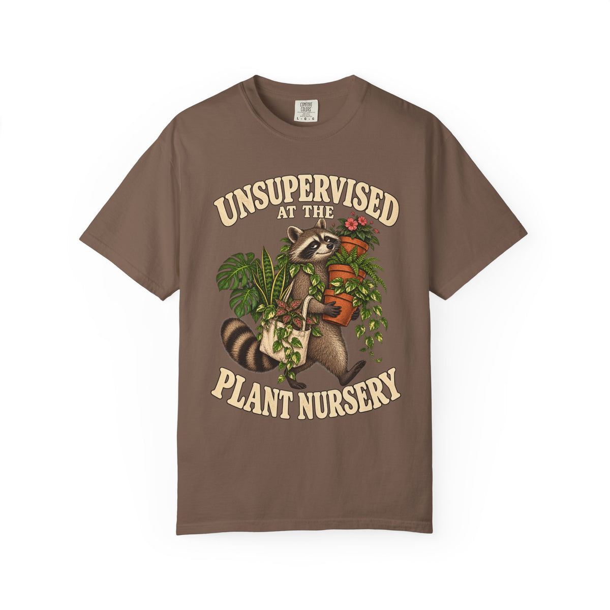 Unsupervised At the Plant Nursery - Premium T-Shirt