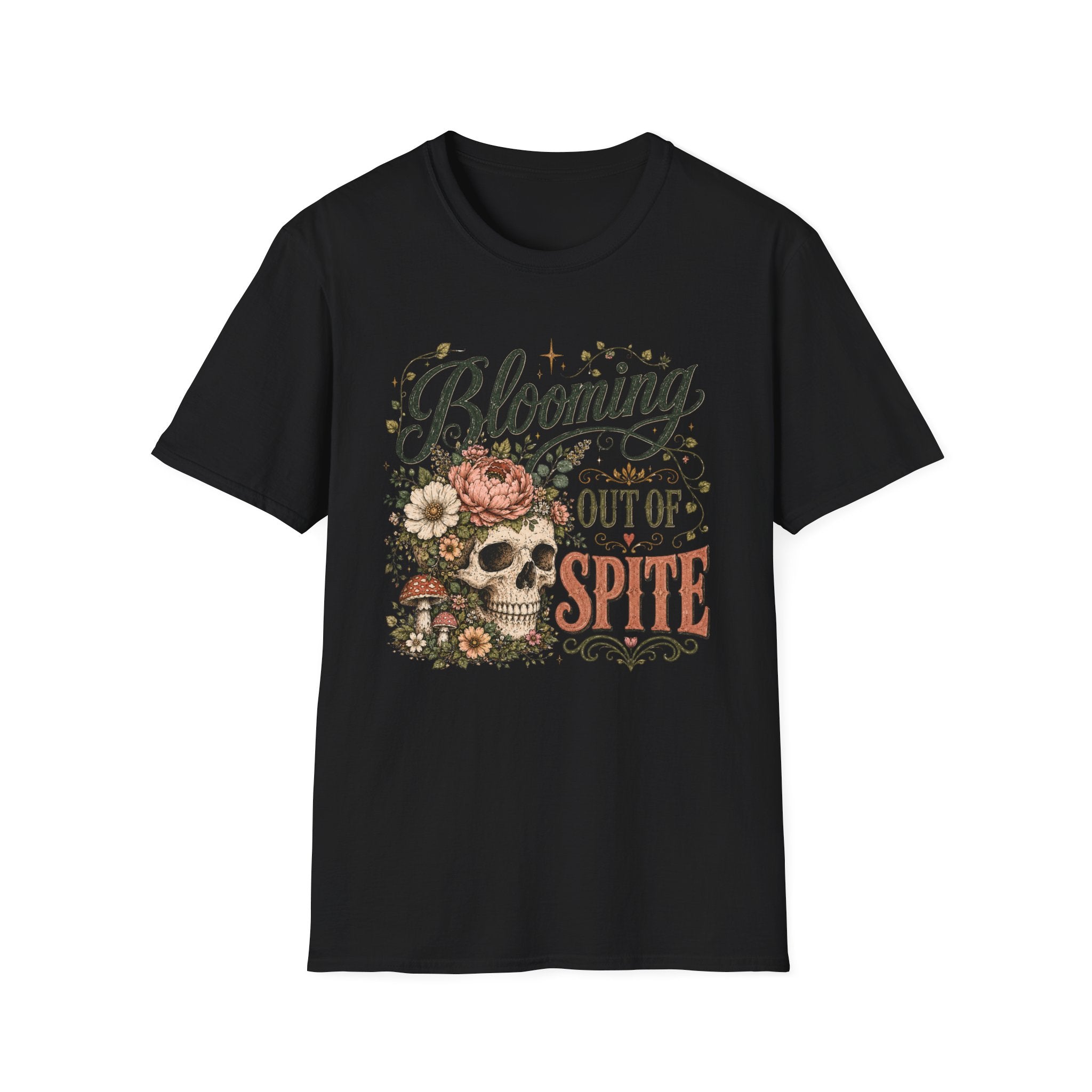 Blooming Out of Spite Gothic C1 T-Shirt