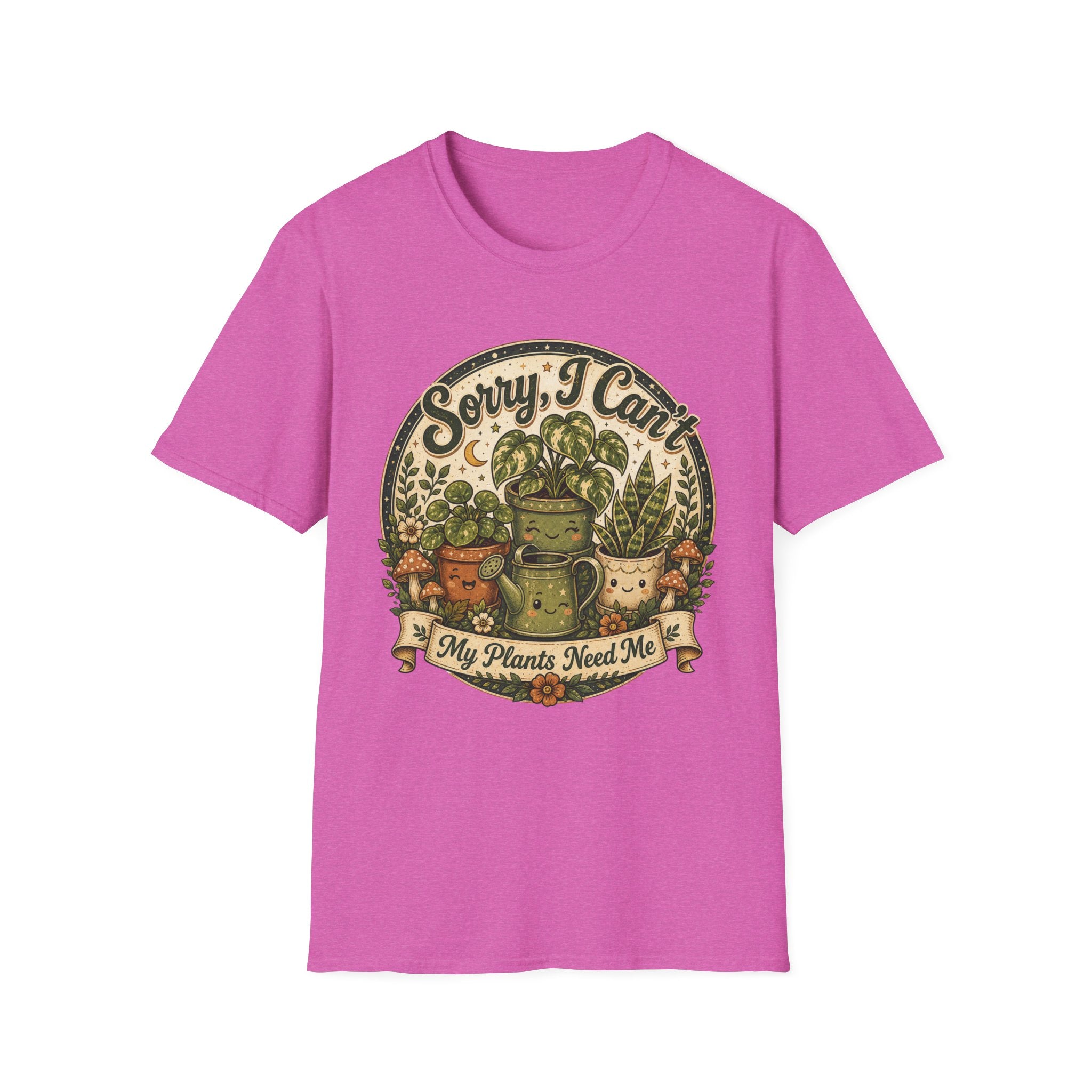 Sorry I Can't My Plant Need Me C3 T-Shirt