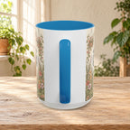 World's Best Grandma Floral Accent Coffee Mug – 11/15 oz
