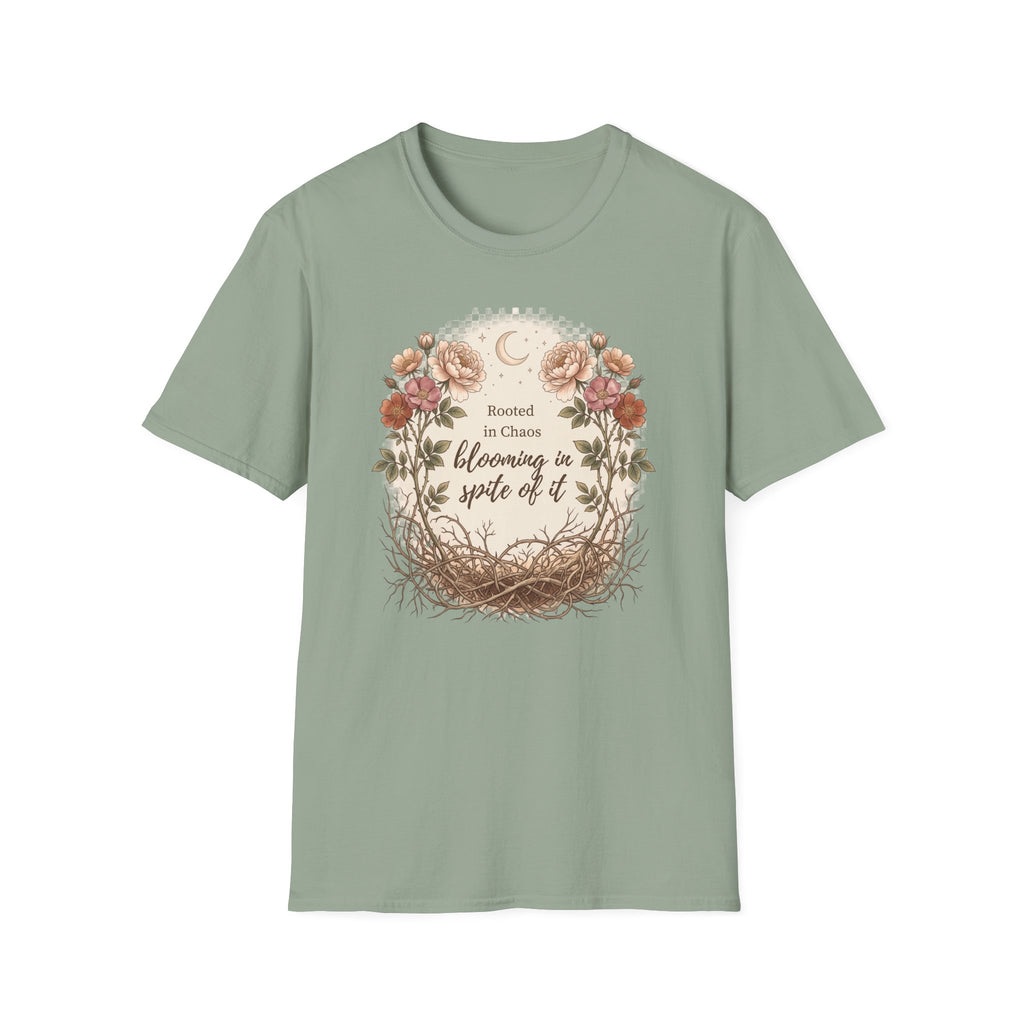 Rooted in Chaos Blooming Onward CL1G1 T-Shirt
