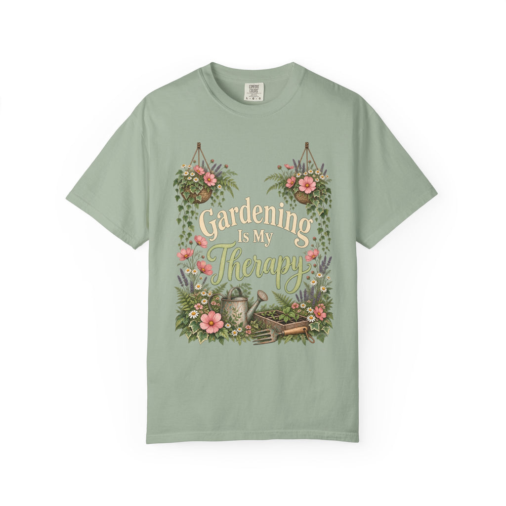 Gardening is My Therapy - Premium T-Shirt