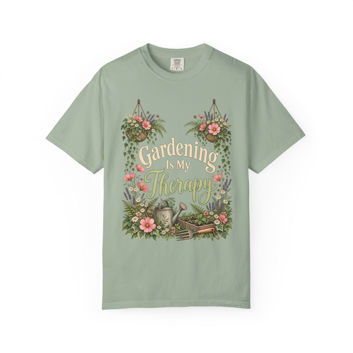 Gardening is My Therapy - Premium T-Shirt