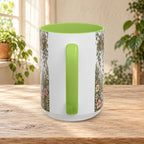 Medicine For The Soul Floral Coffee Mug (11oz or 15oz)