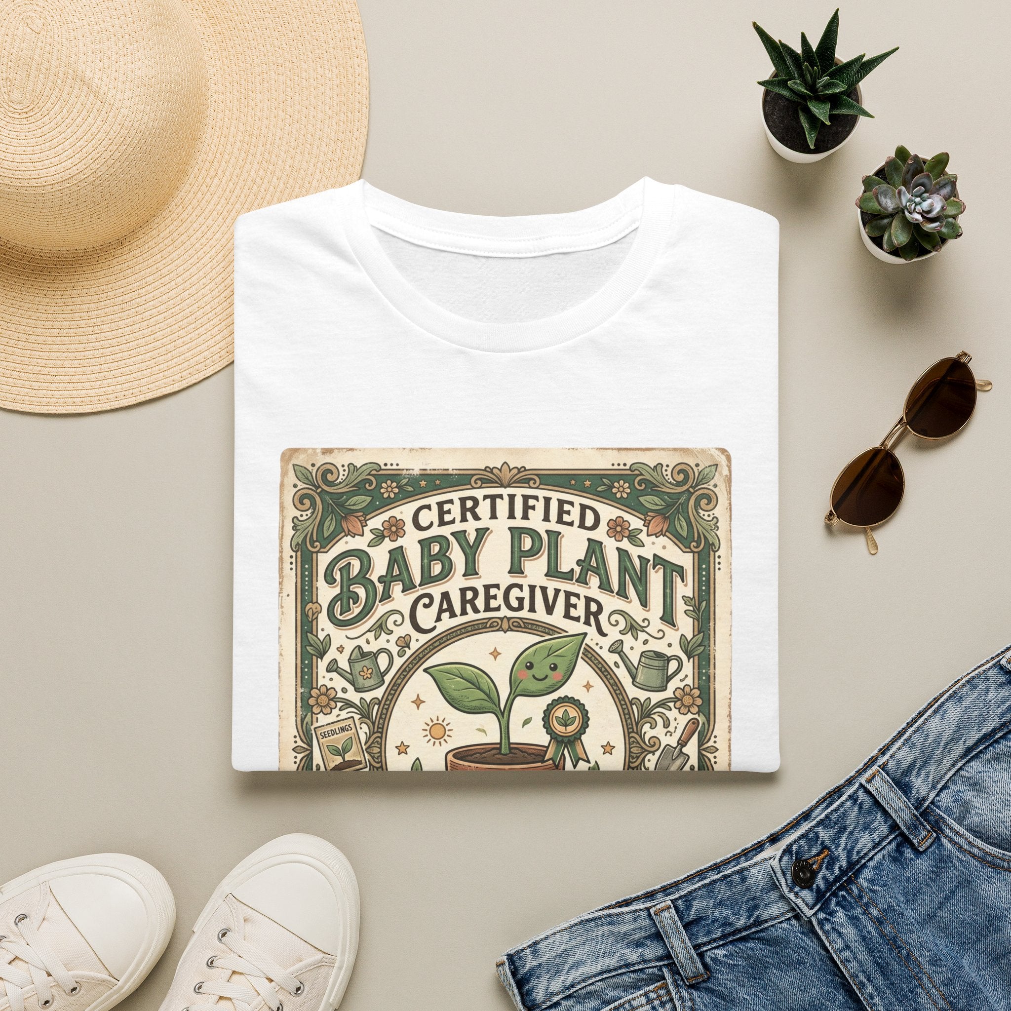 Certified Baby Plant Caregiver G1 T-Shirt