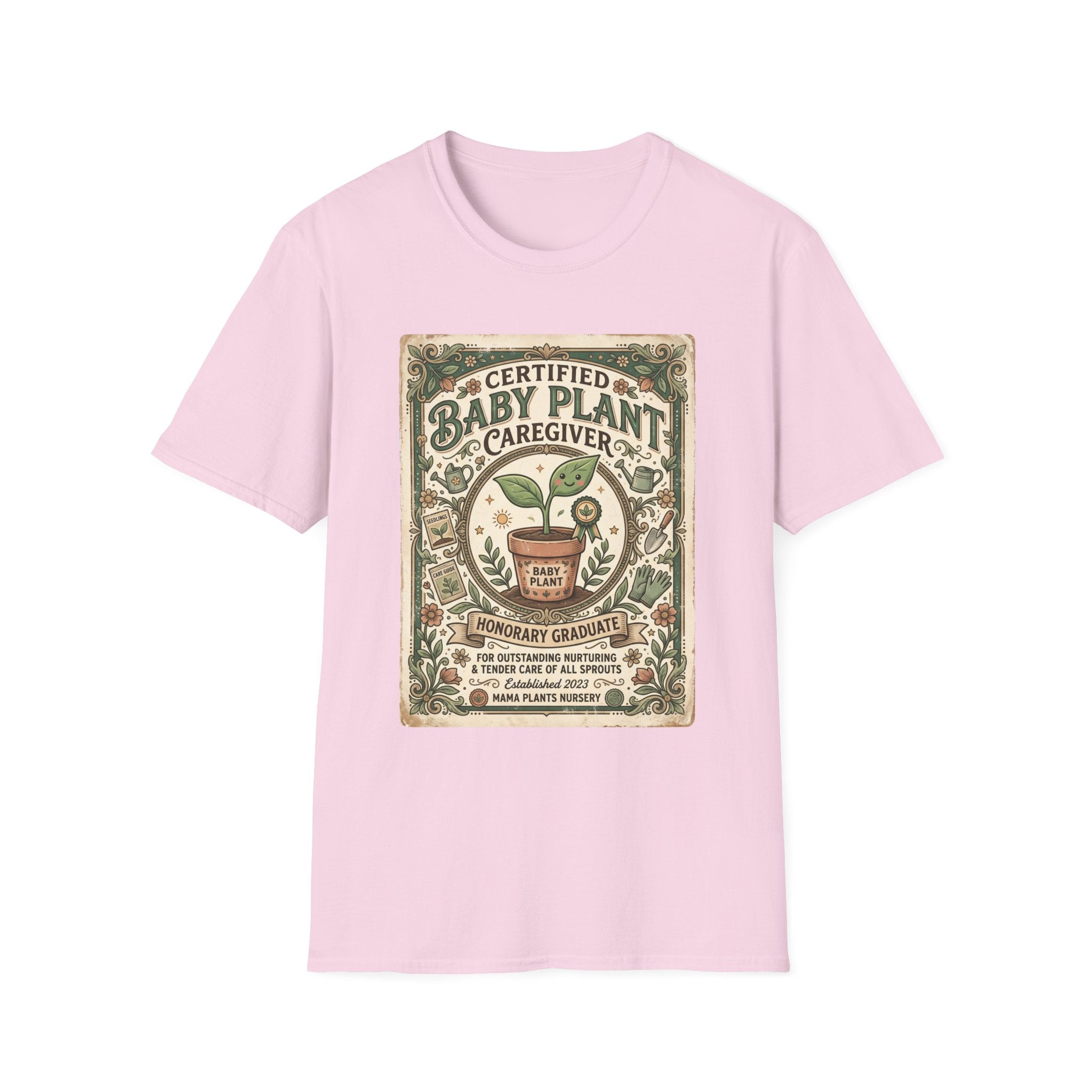 Certified Baby Plant Caregiver G1 T-Shirt