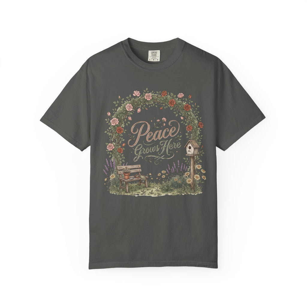 Peace Grows Here Premium T-Shirt