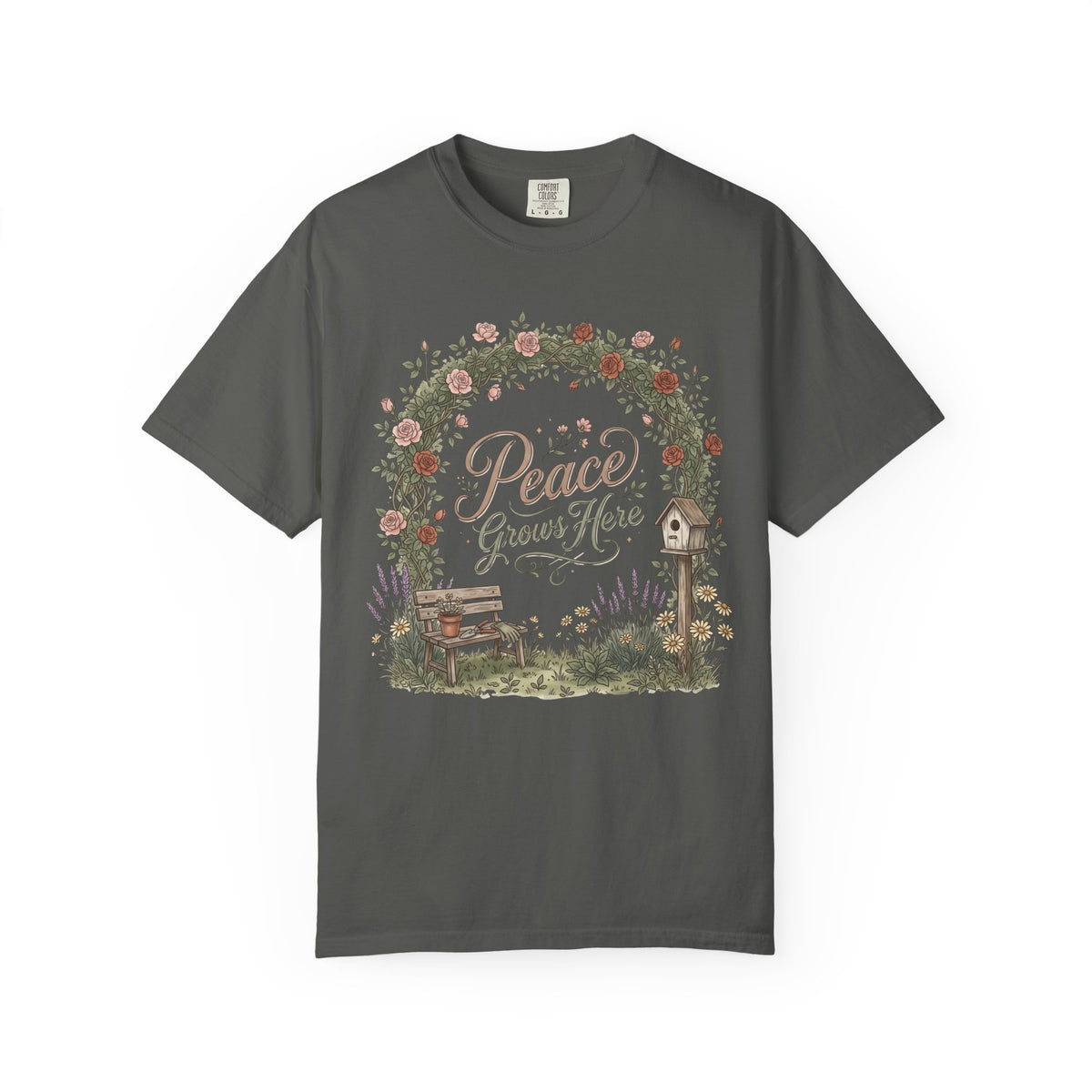 Peace Grows Here Premium T-Shirt
