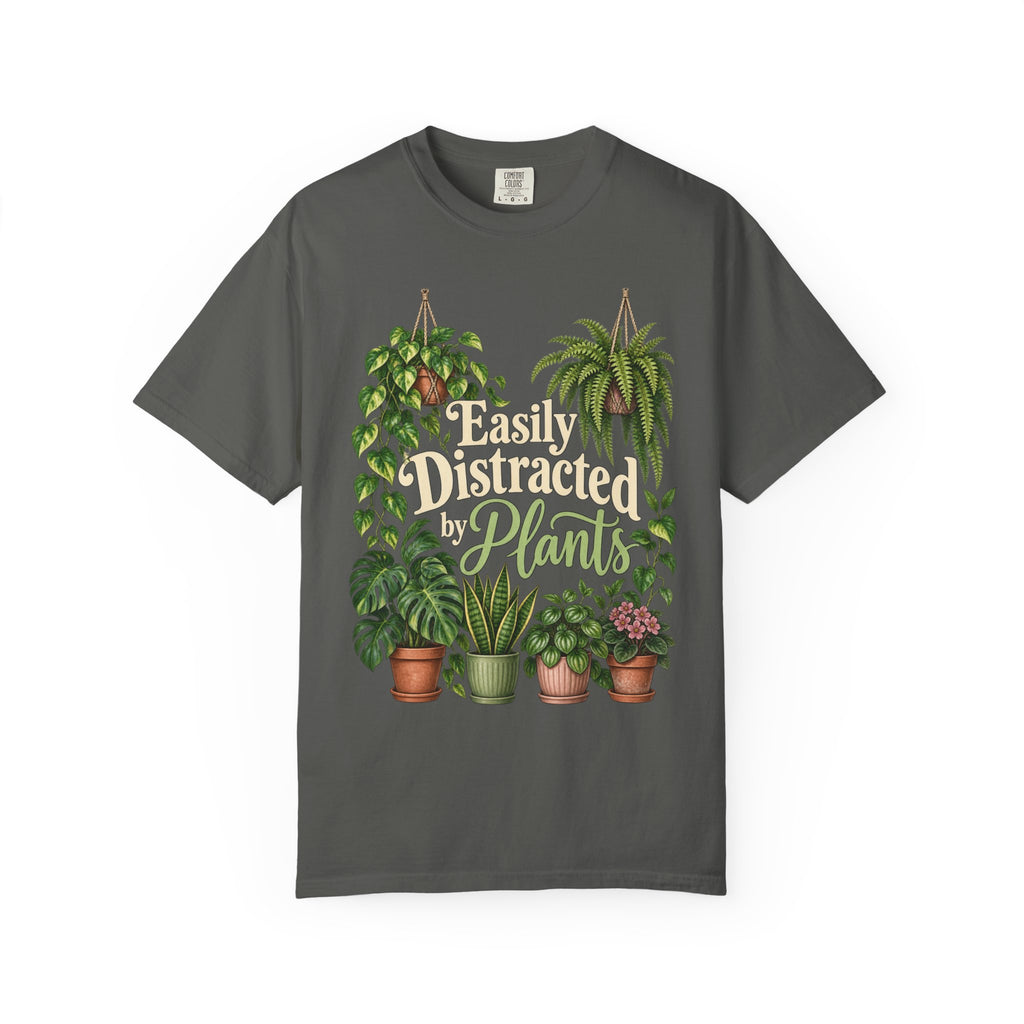 Easily Distracted by Plants - Premium T-Shirt