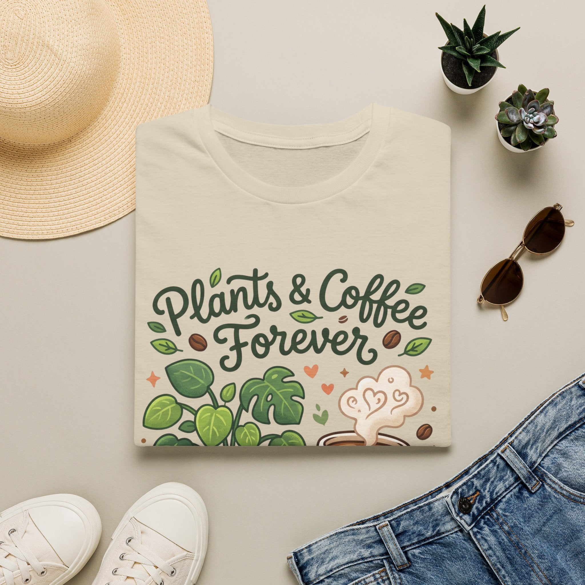 Plants & Coffee Forever G1 T-Shirt