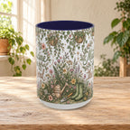 Medicine For The Soul Floral Coffee Mug (11oz or 15oz)