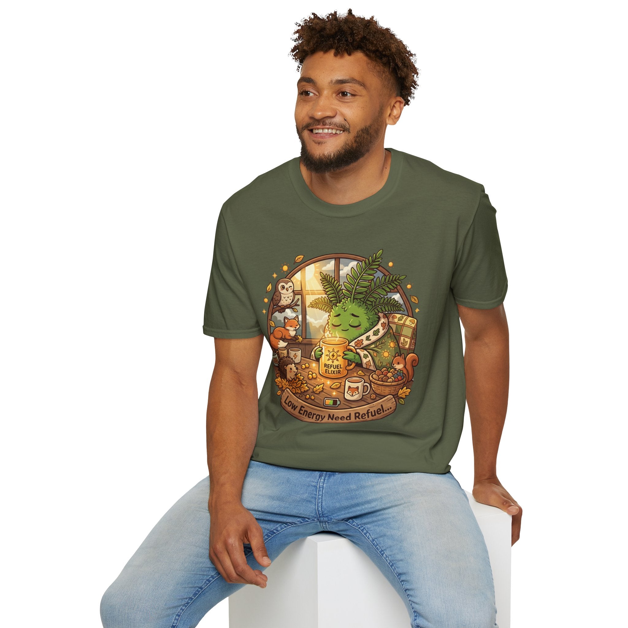 Low Battery Need Refuel G1 T-Shirt