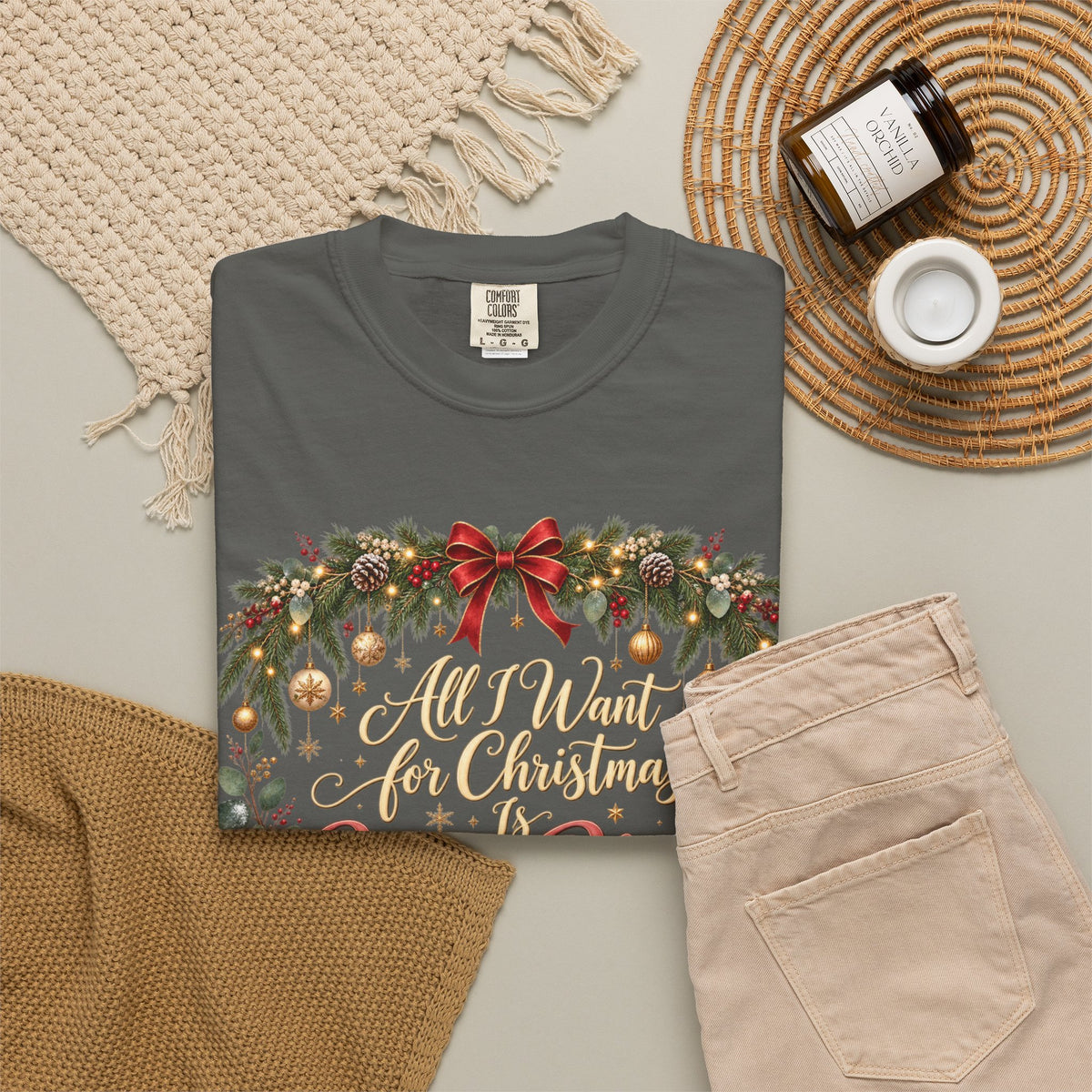 All I want for Christmas Premium T-Shirt