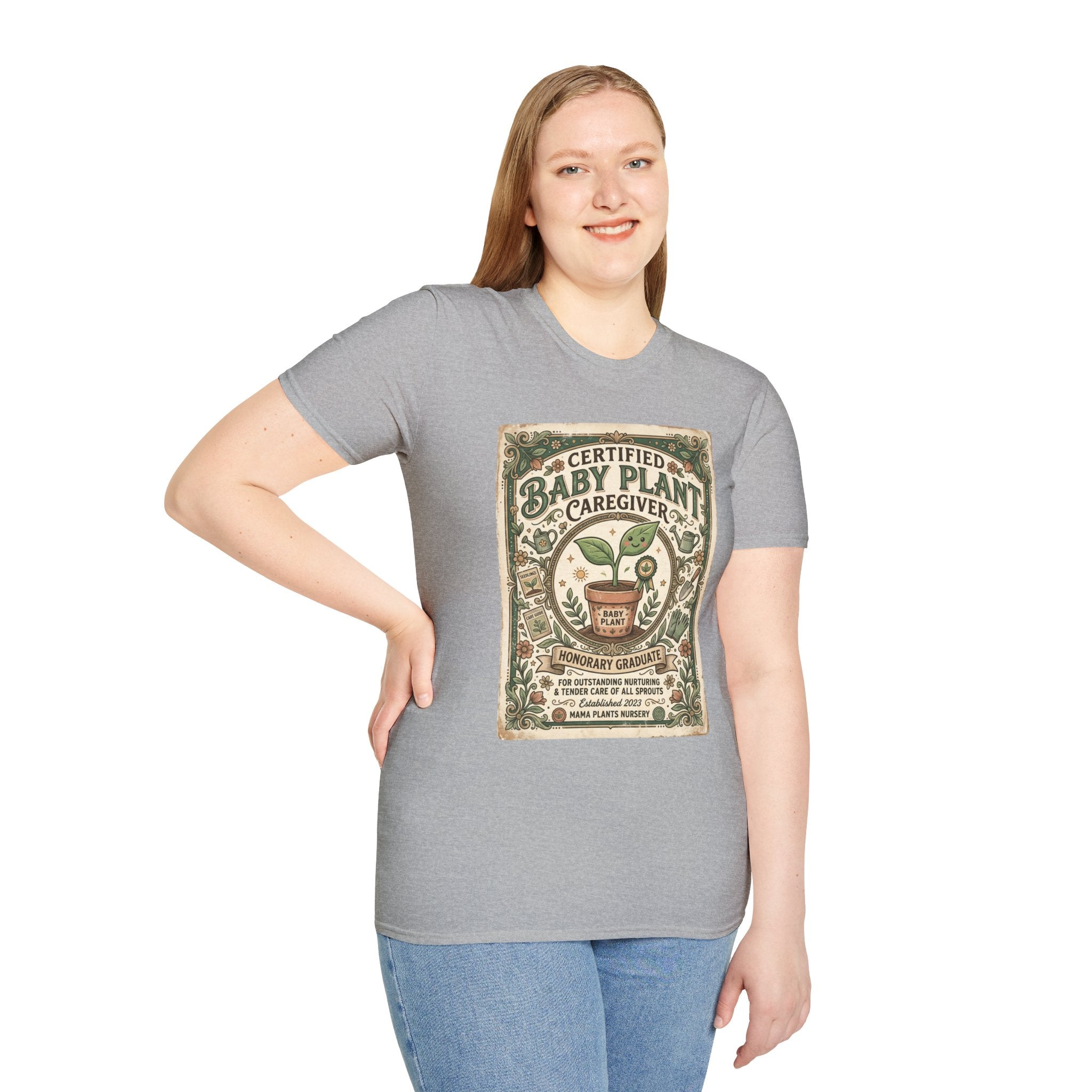 Certified Baby Plant Caregiver G1 T-Shirt