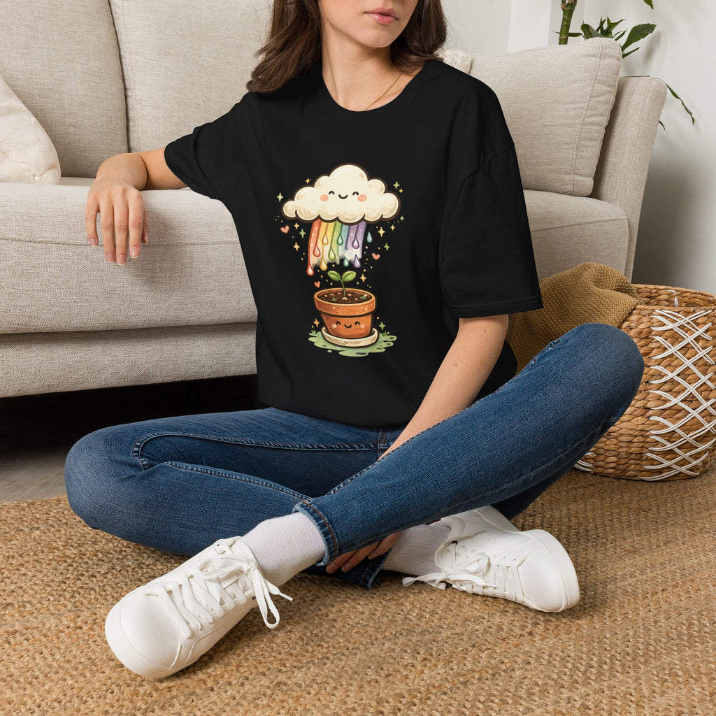 Rainbow Rain Pot C1 T-Shirt