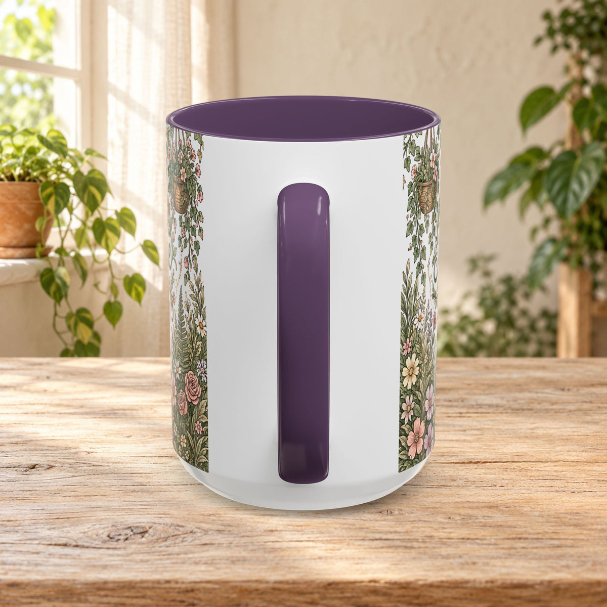Medicine For The Soul Floral Coffee Mug (11oz or 15oz)