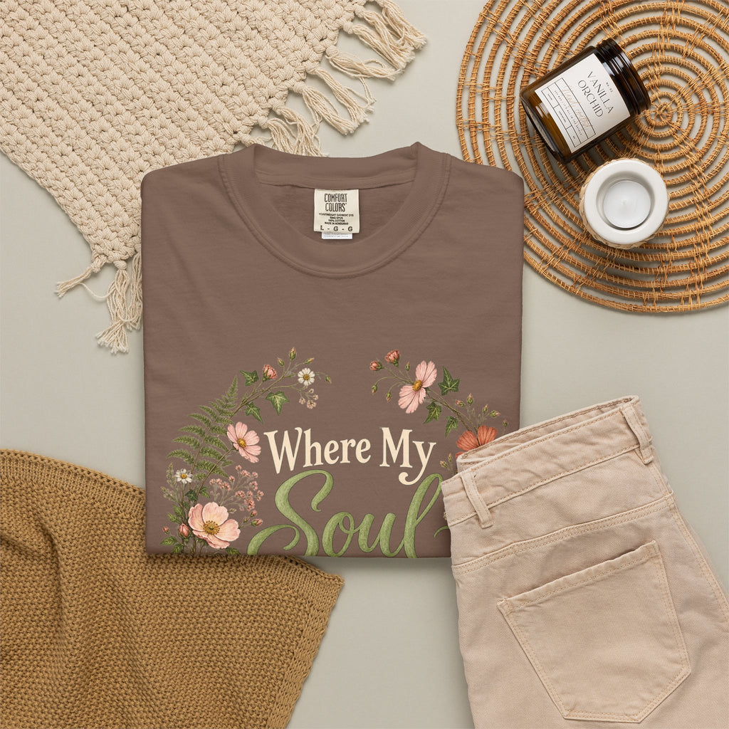 Where My soul Takes Root Premium T-Shirt