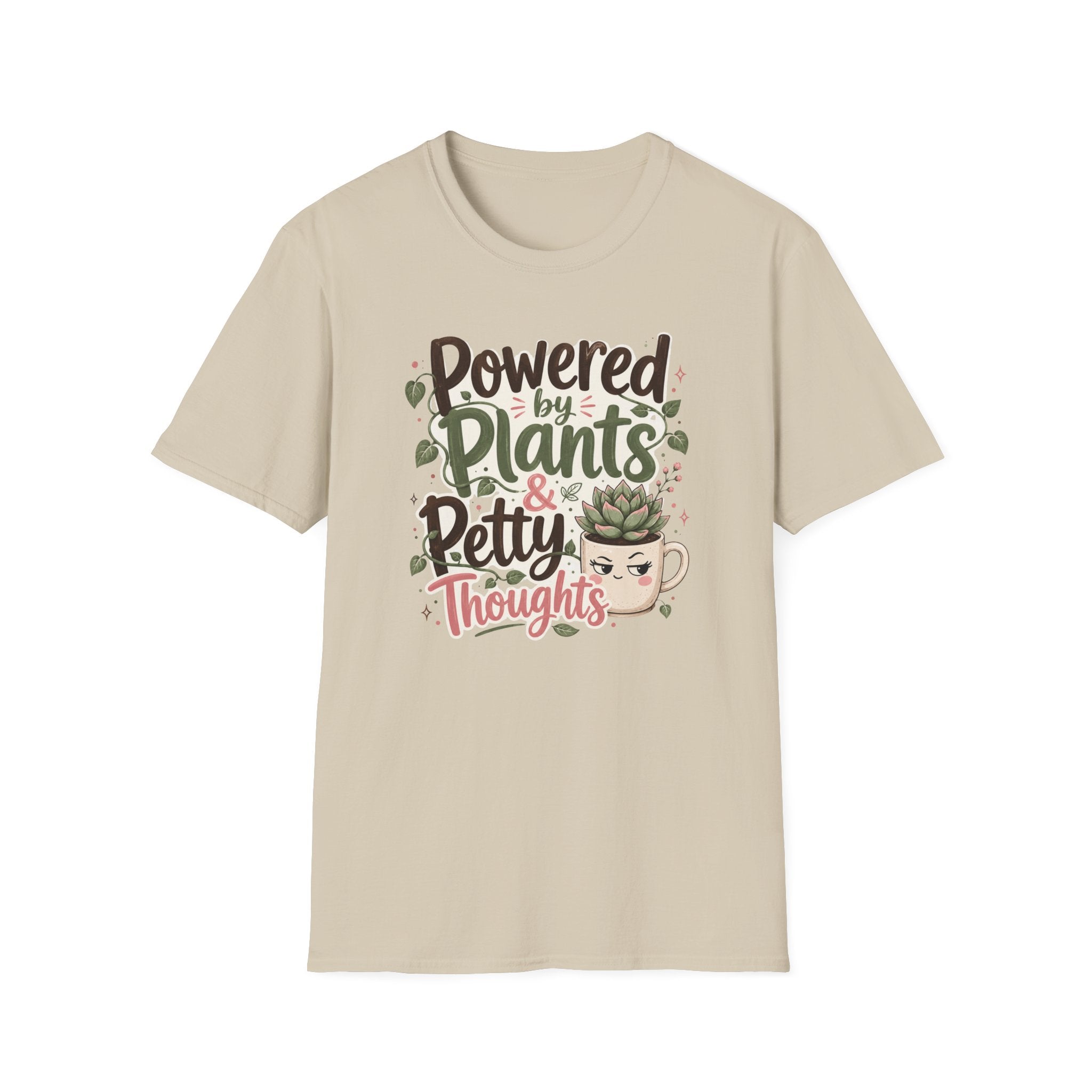 Powered by Plants & Petty Thoughts C1 T-Shirt