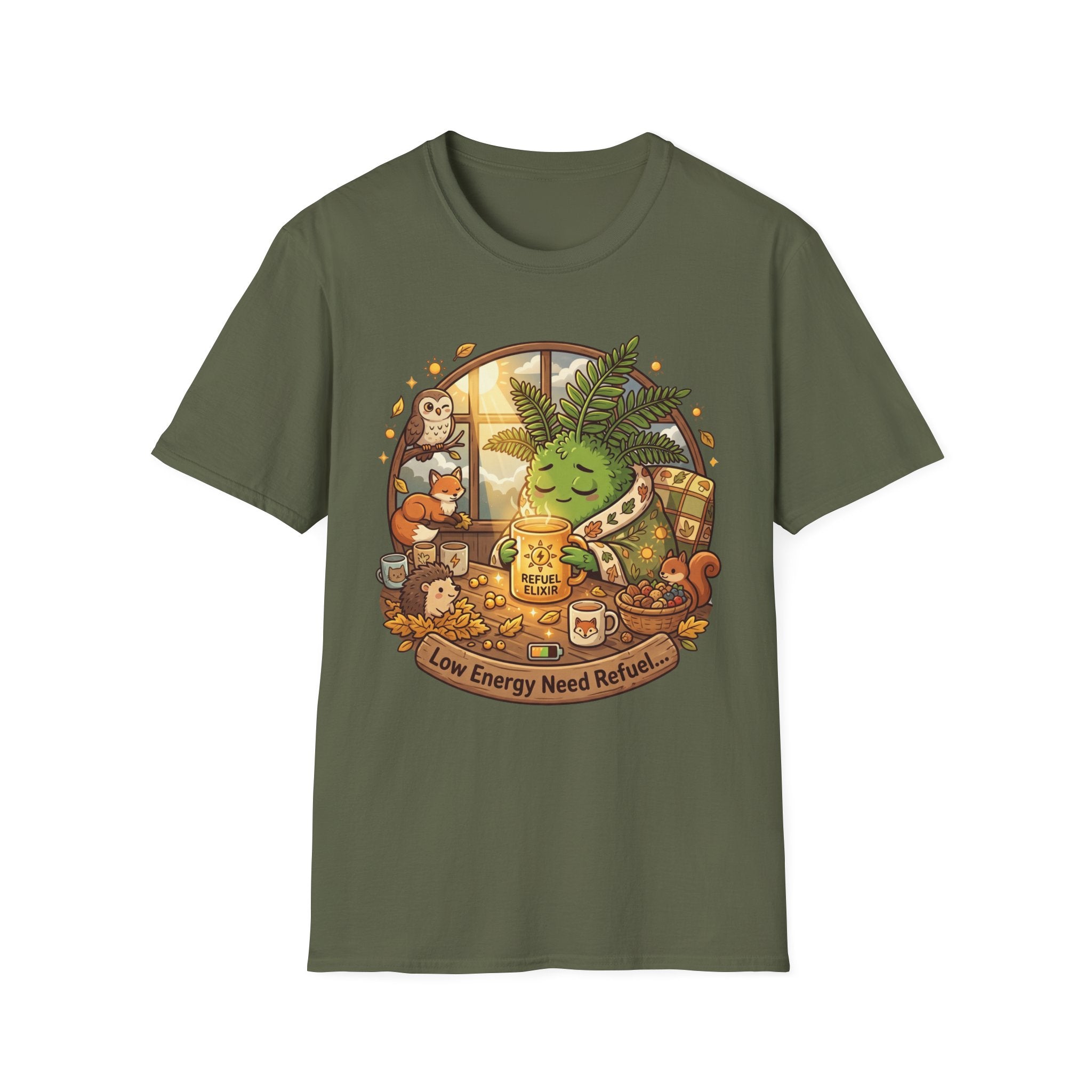 Low Battery Need Refuel G1 T-Shirt