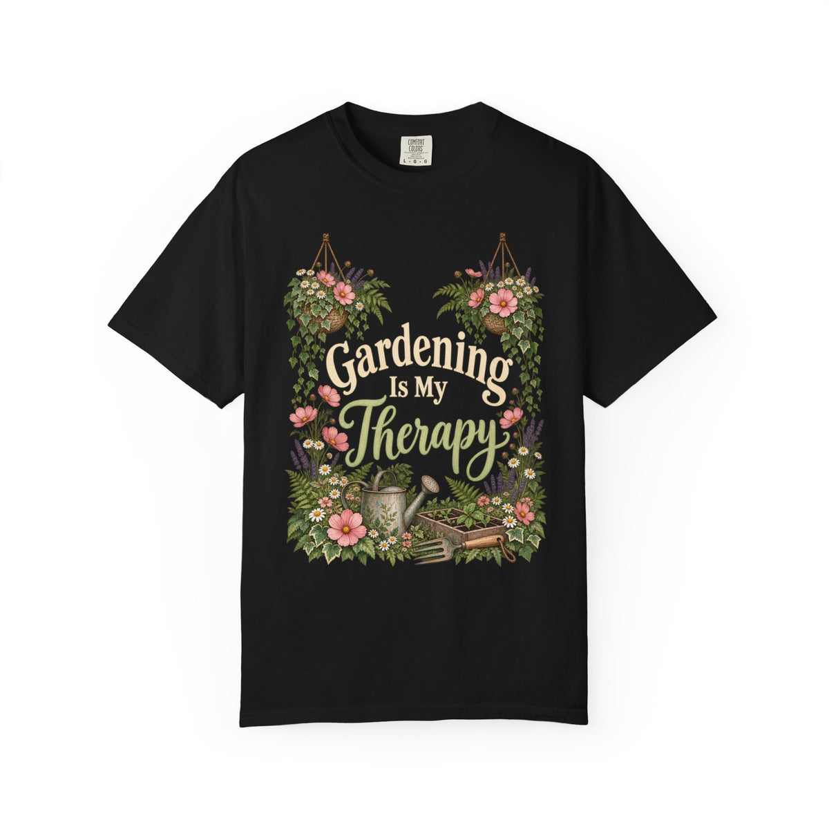 Gardening is My Therapy - Premium T-Shirt