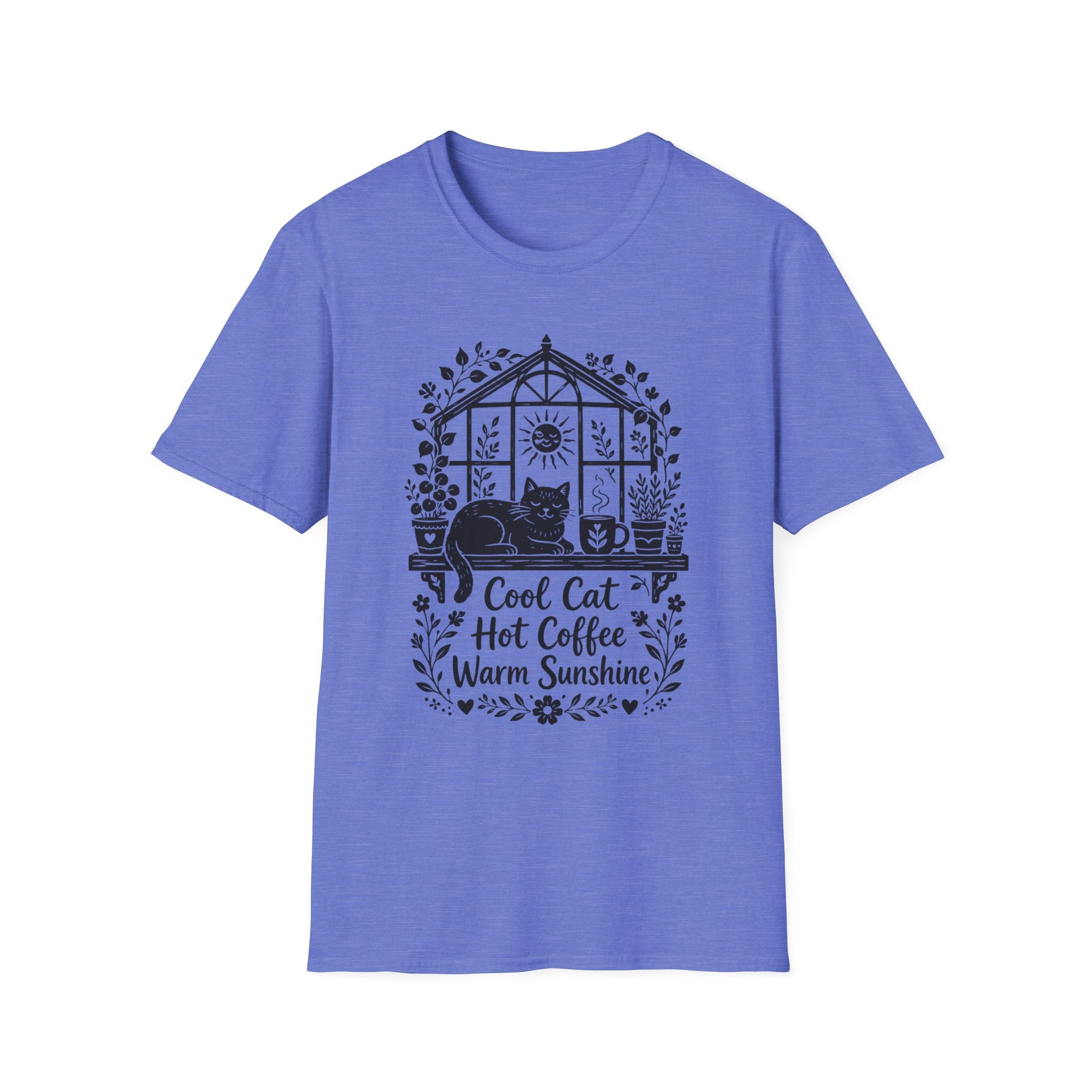 Cool Cat Hot Coffee Warm Sunshine T-Shirt