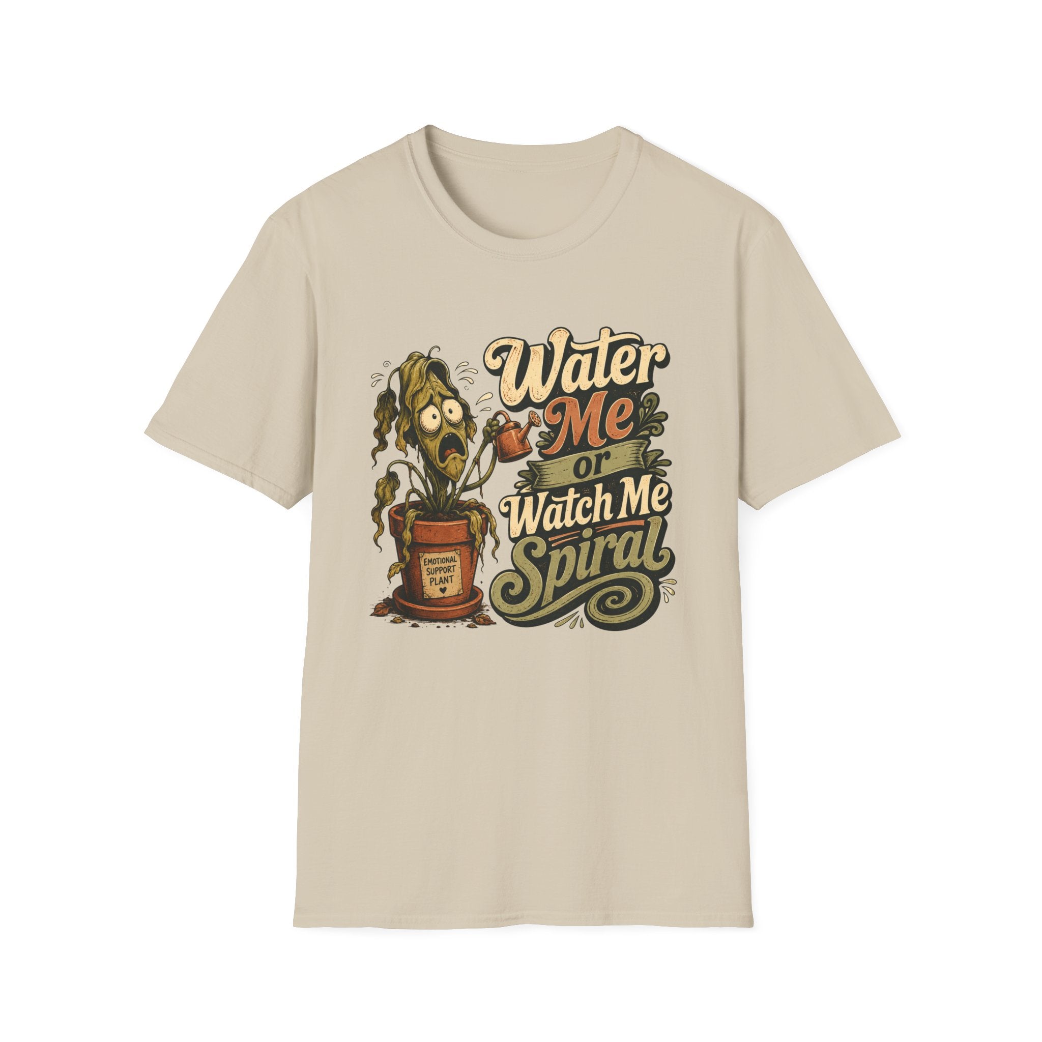 Water Me or Watch Me Spiral C1 T-Shirt