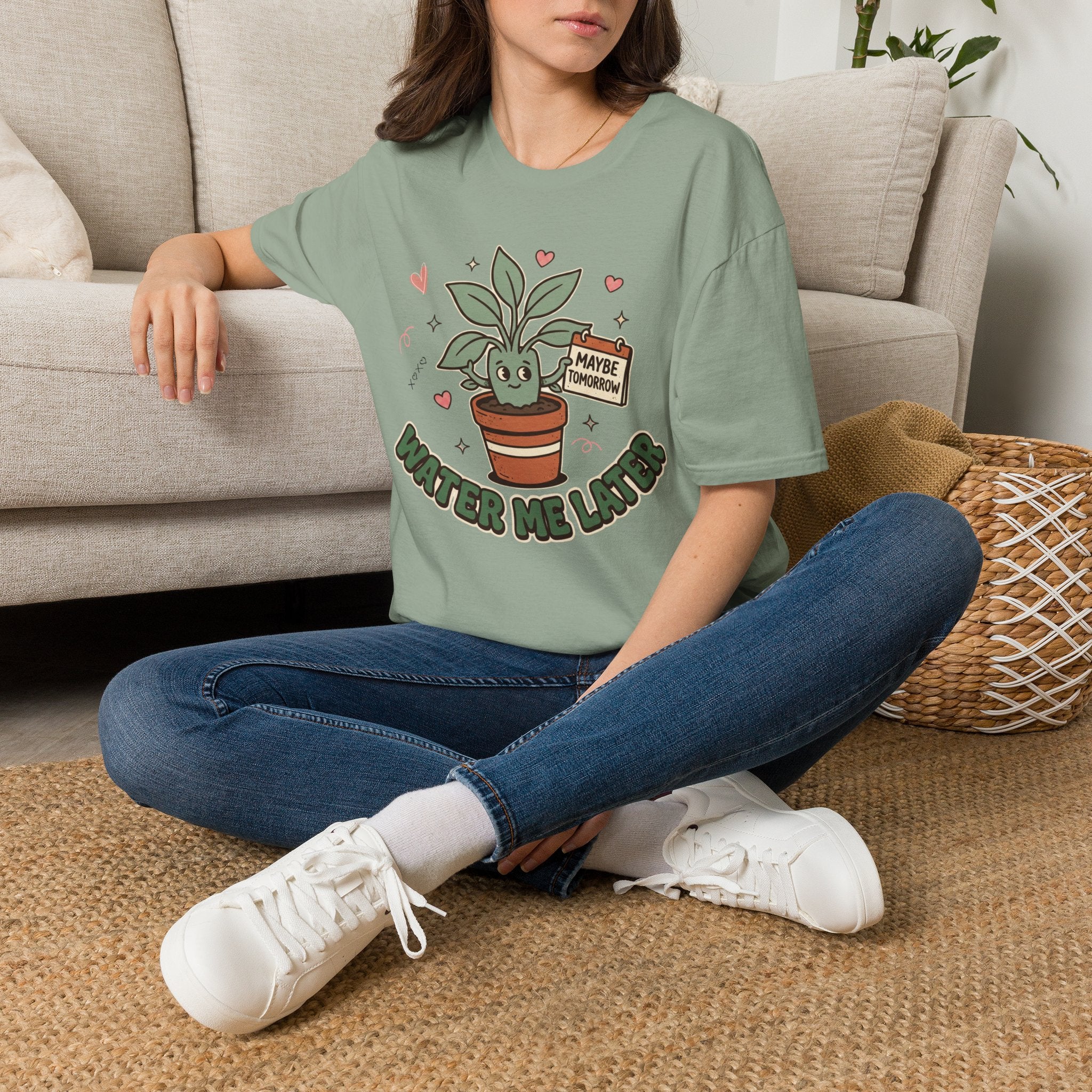 Water Me Later Forgotten Plant Reminder G2 T-Shirt