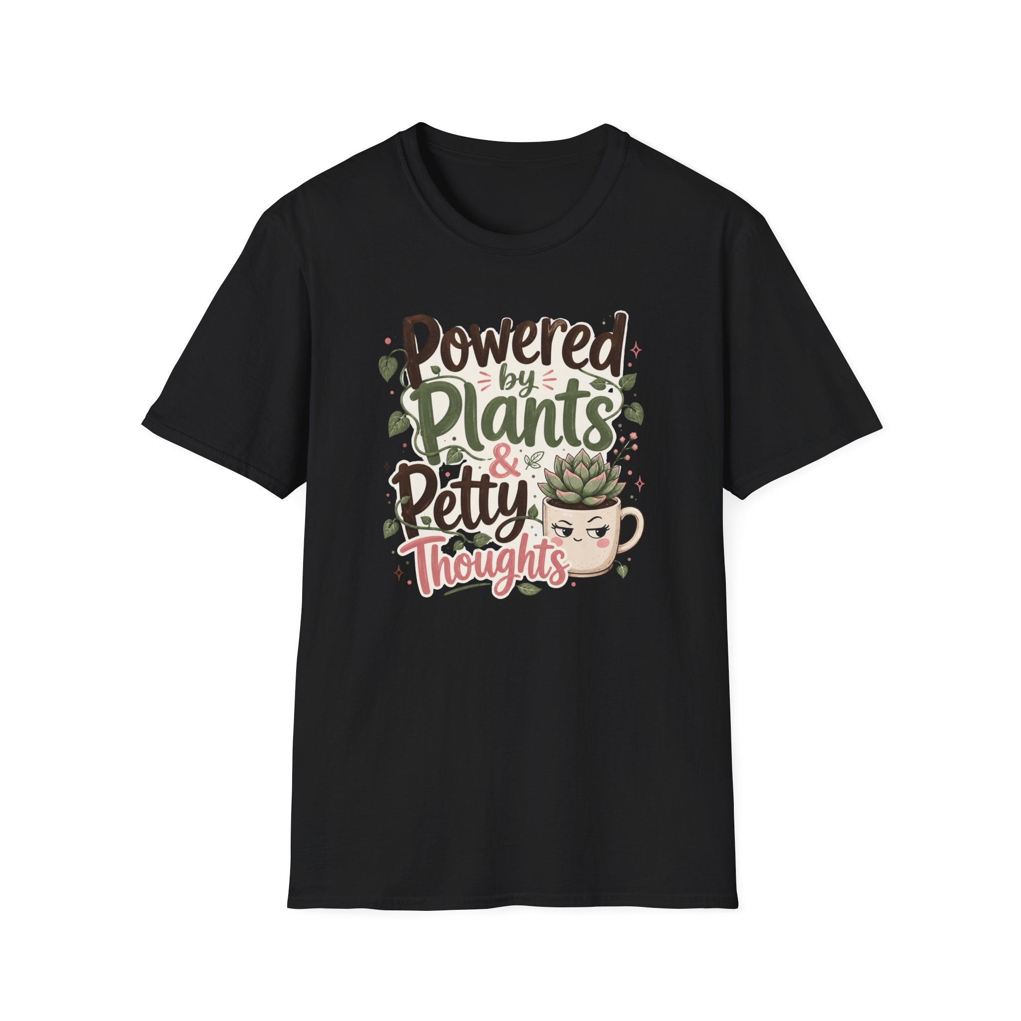 Powered by Plants & Petty Thoughts C1 T-Shirt