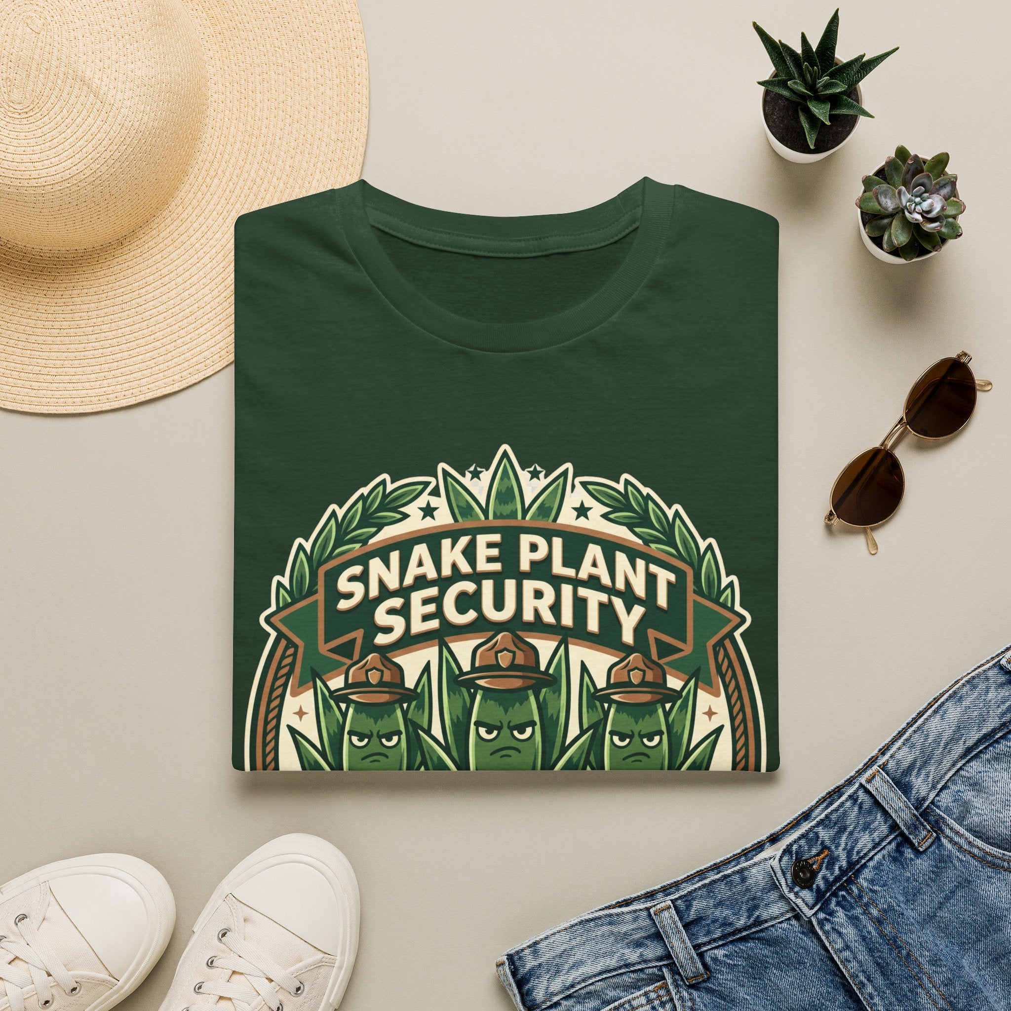 Snake Plant Security C1 T-Shirt