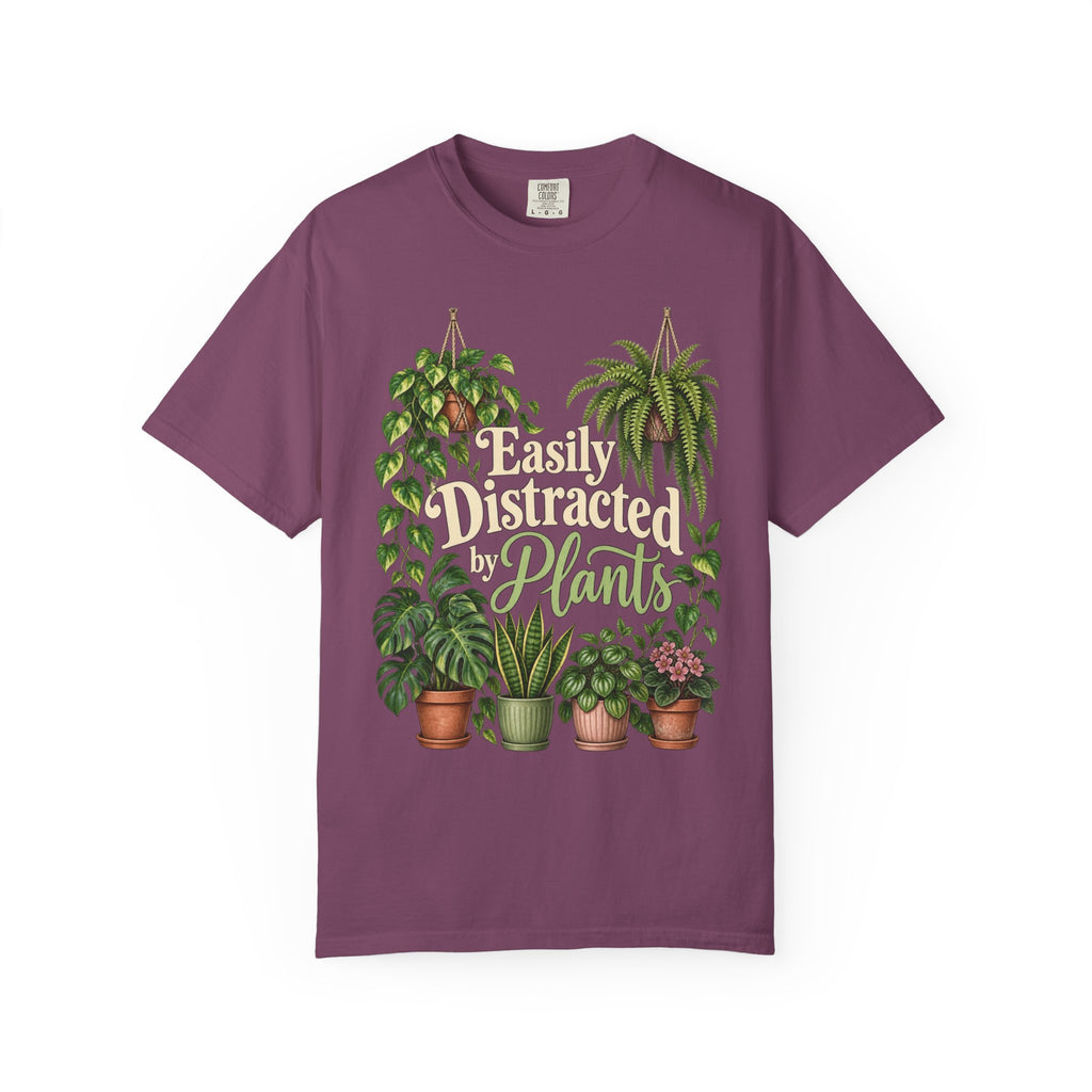 Easily Distracted by Plants - Premium T-Shirt