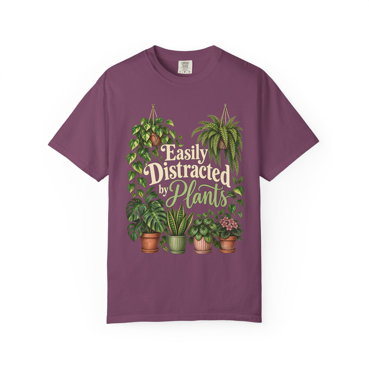 Easily Distracted by Plants - Premium T-Shirt