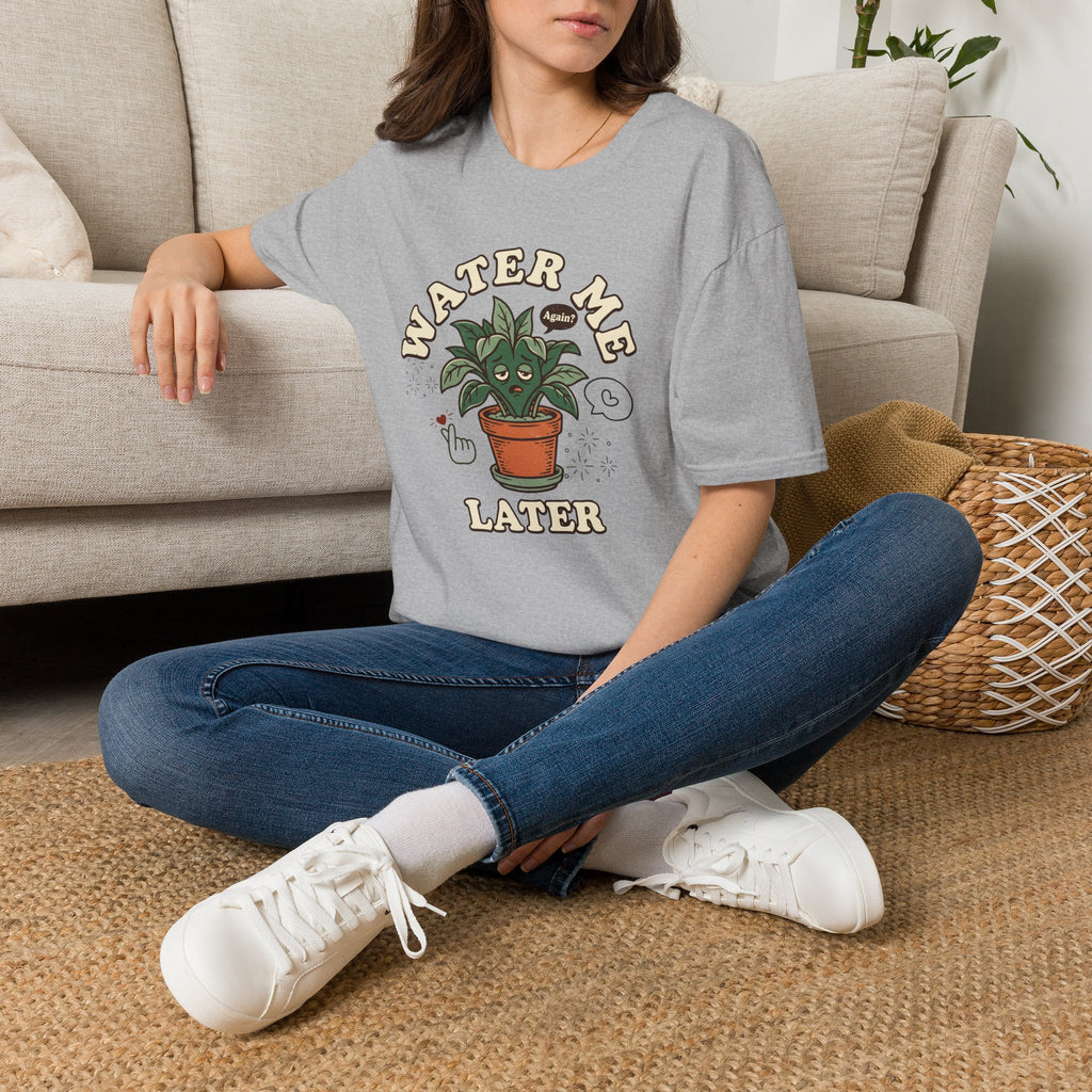 Water Me Later Plant Parent Confession G2 T-Shirt