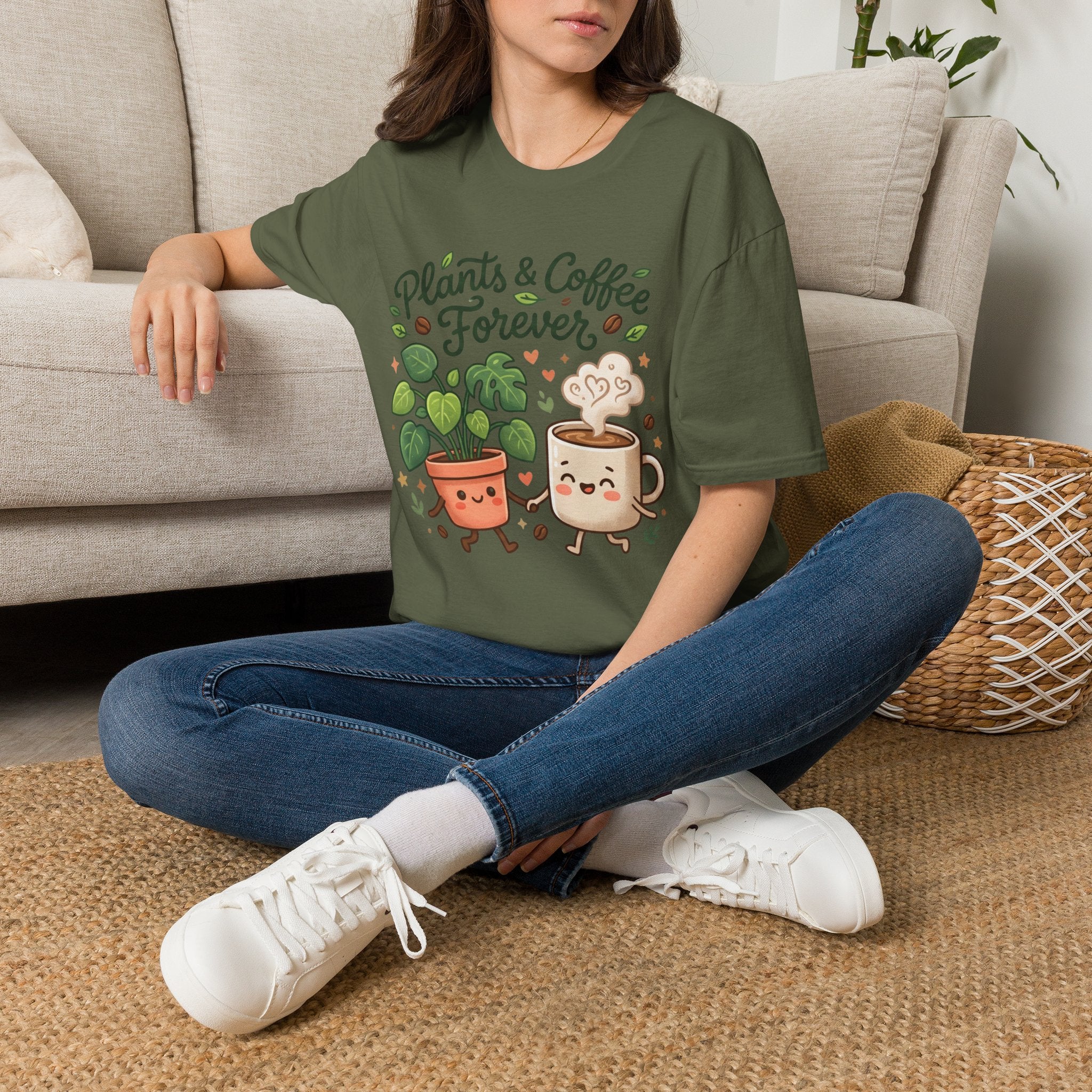 Plants & Coffee Forever G1 T-Shirt