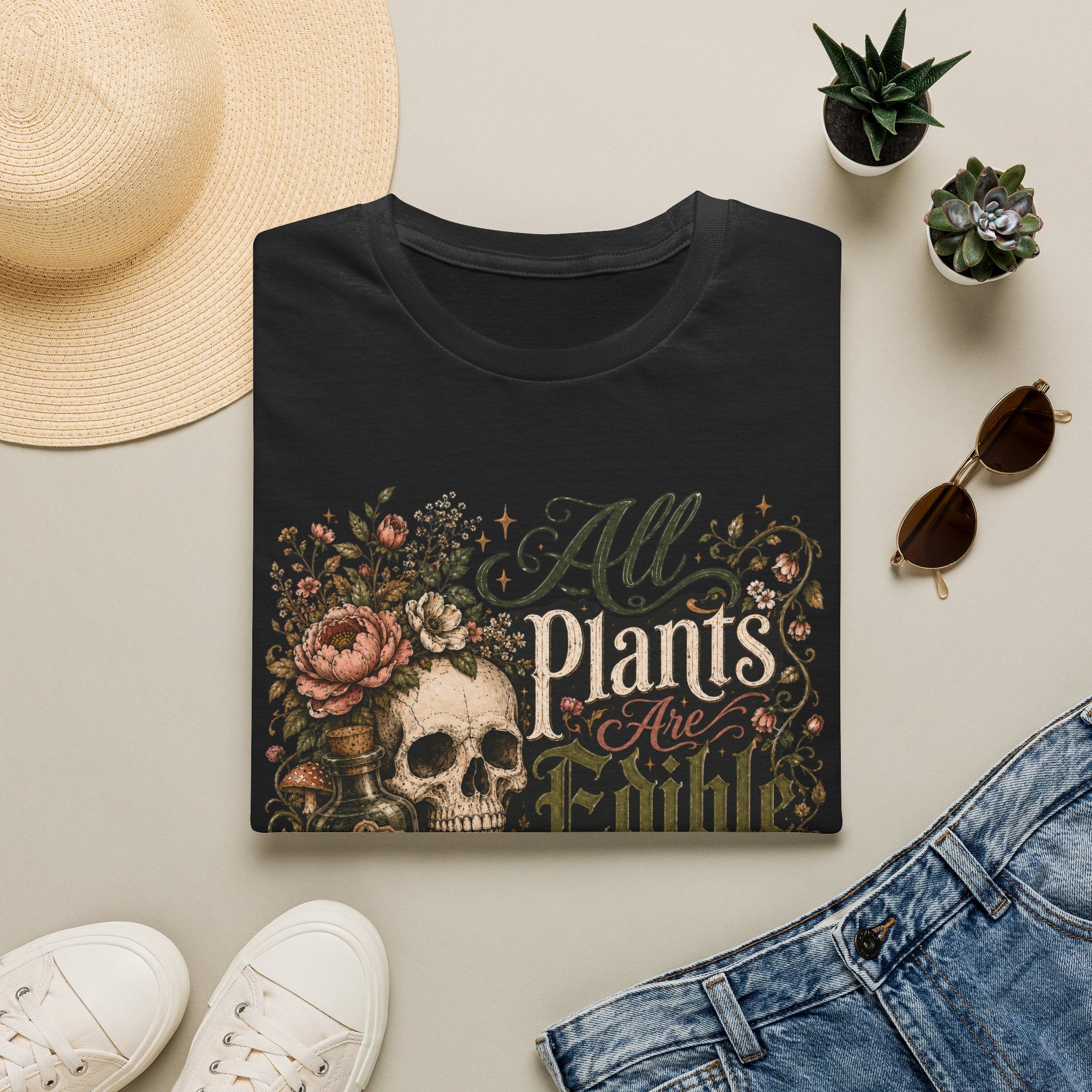 All Plants are Edible Some only Once C5 T-Shirt
