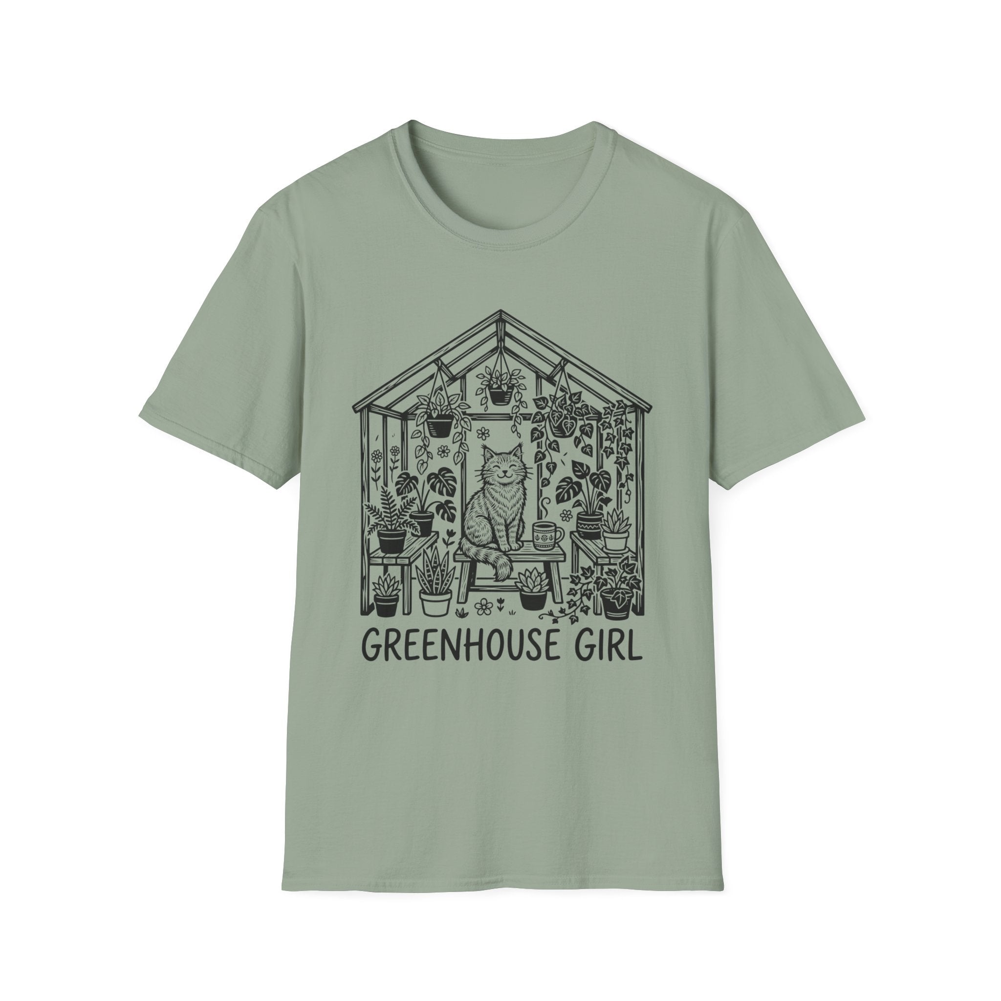 GreenHouse Girl Cat G1 T-Shirt