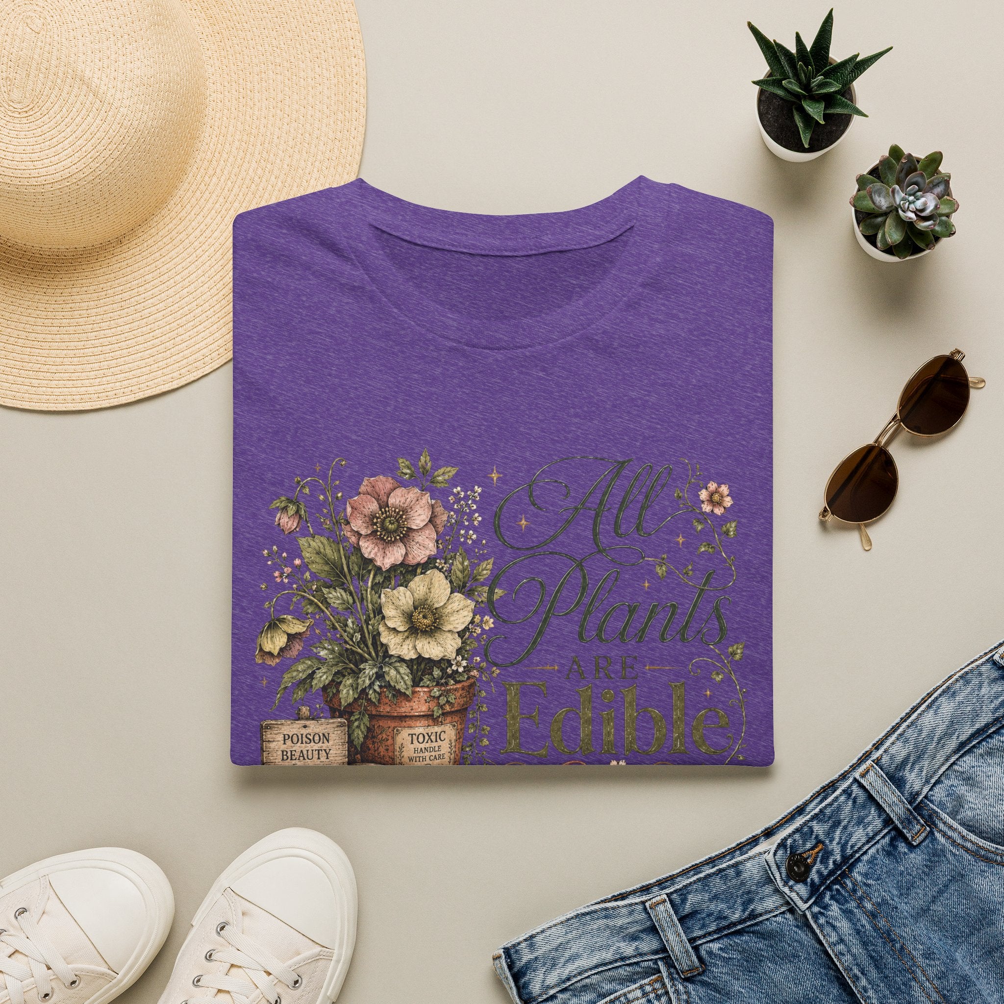 All Plants are Edible Some only Once C3 T-Shirt