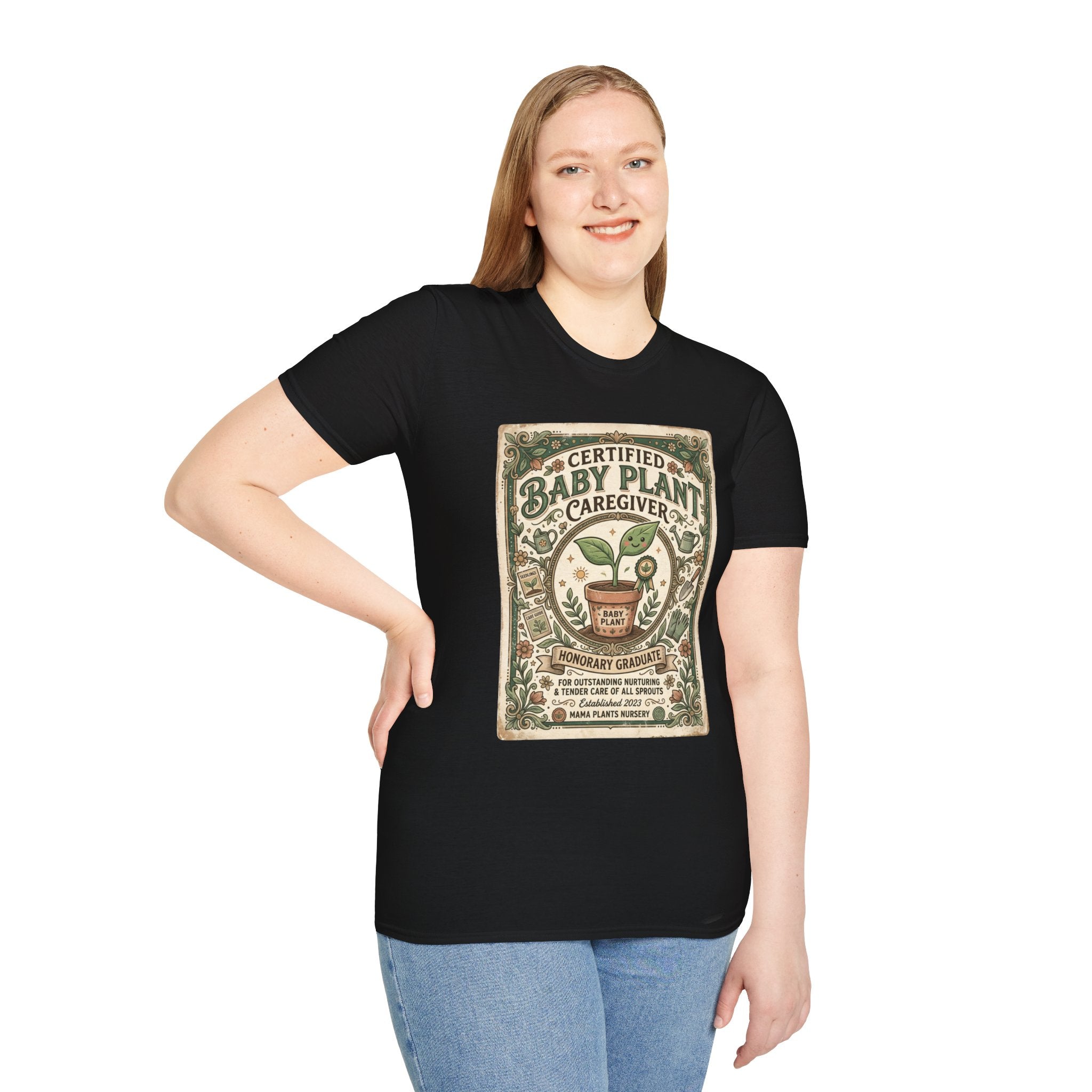 Certified Baby Plant Caregiver G1 T-Shirt