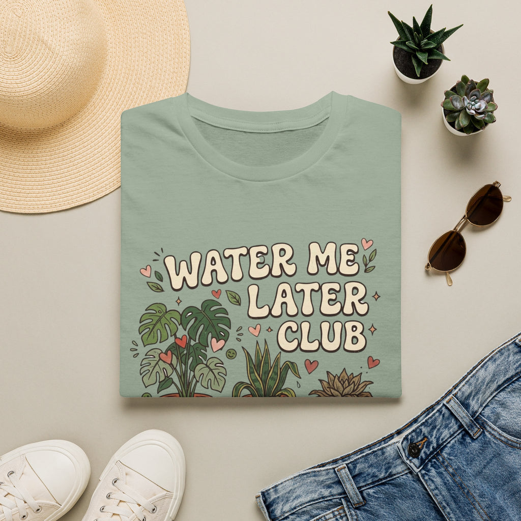 Water Me Later Chaotic Plant Shelf G1 T-Shirt