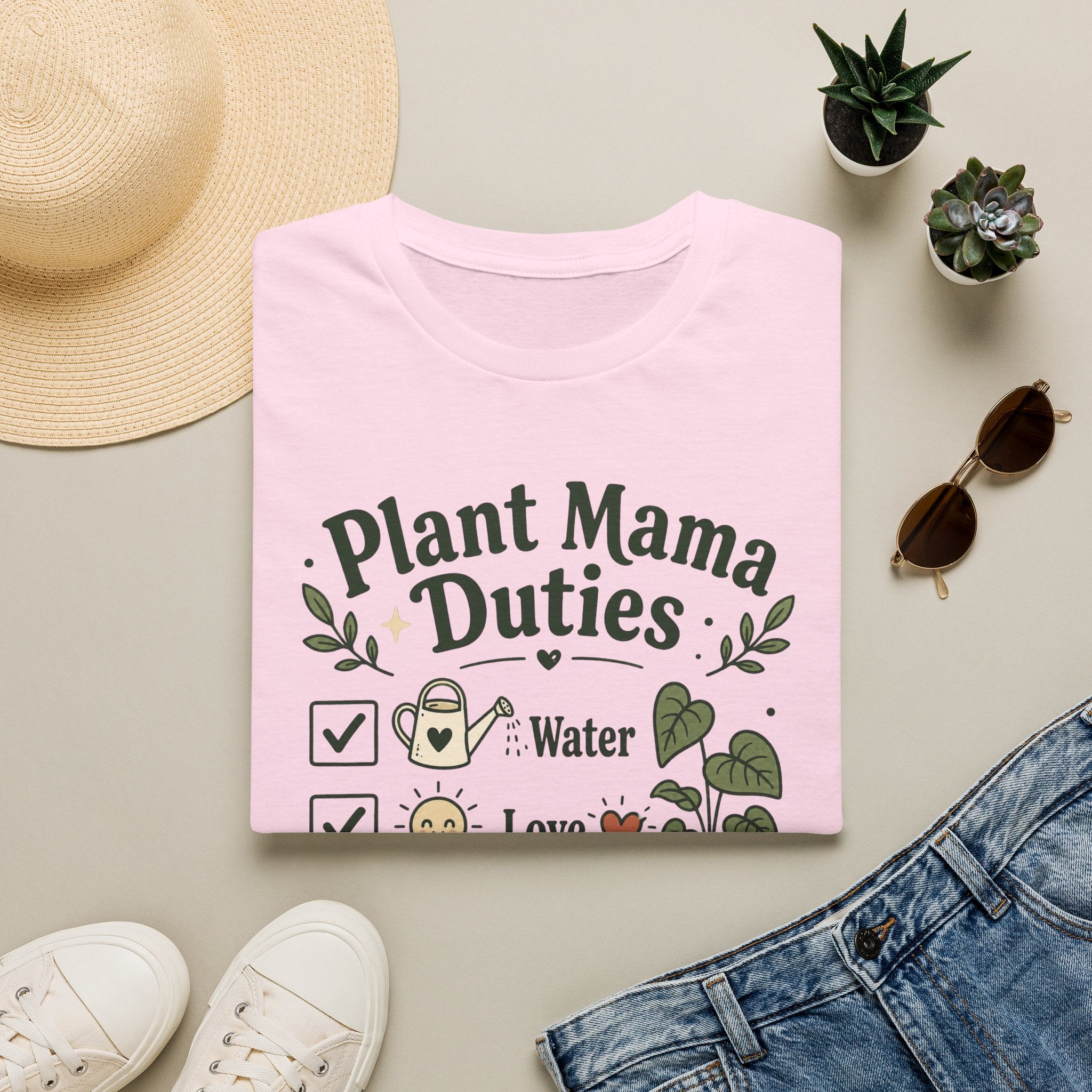 Plant Mama Duties C1 T-Shirt