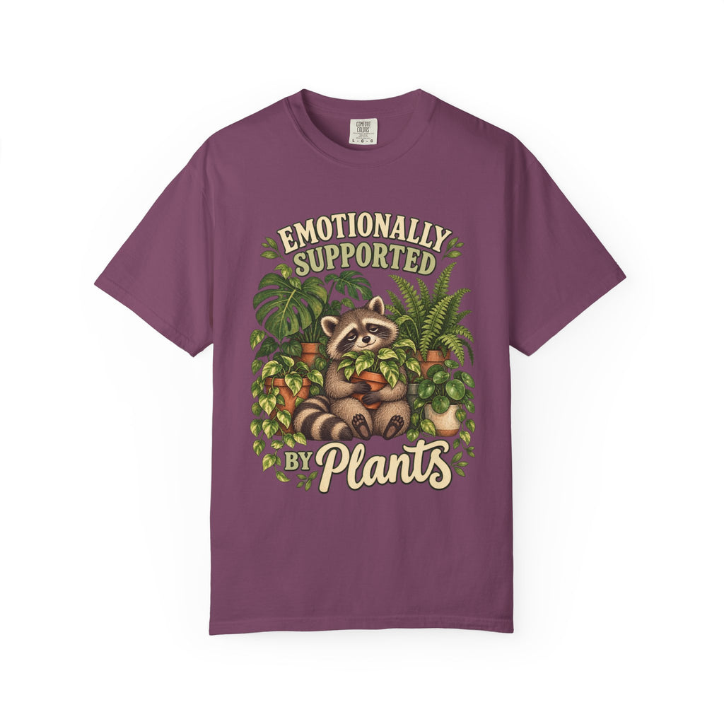 Emotionally Supported by Plants Plant T-Shirt