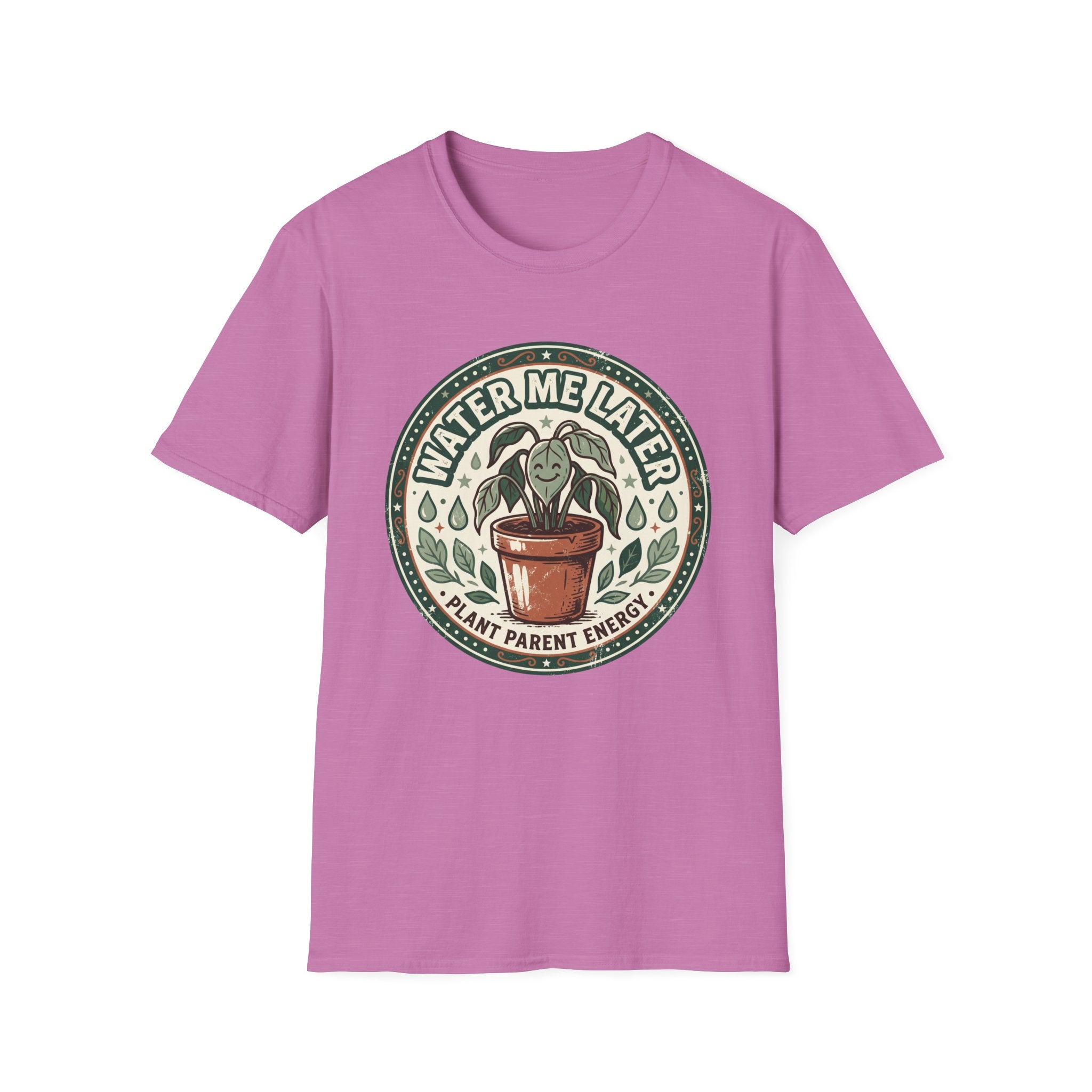 Water Me Later Retro Badge Design G1 T-Shirt