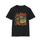 Warning Low Battery Recharge Now C1 T-Shirt